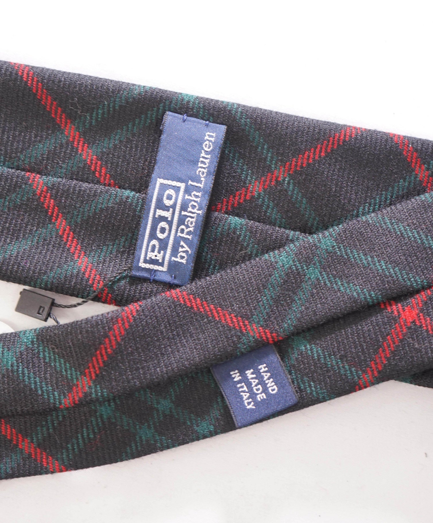 $125 POLO RALPH LAUREN - Wool Vintage *Made In Italy* Plaid - 3" Tie
