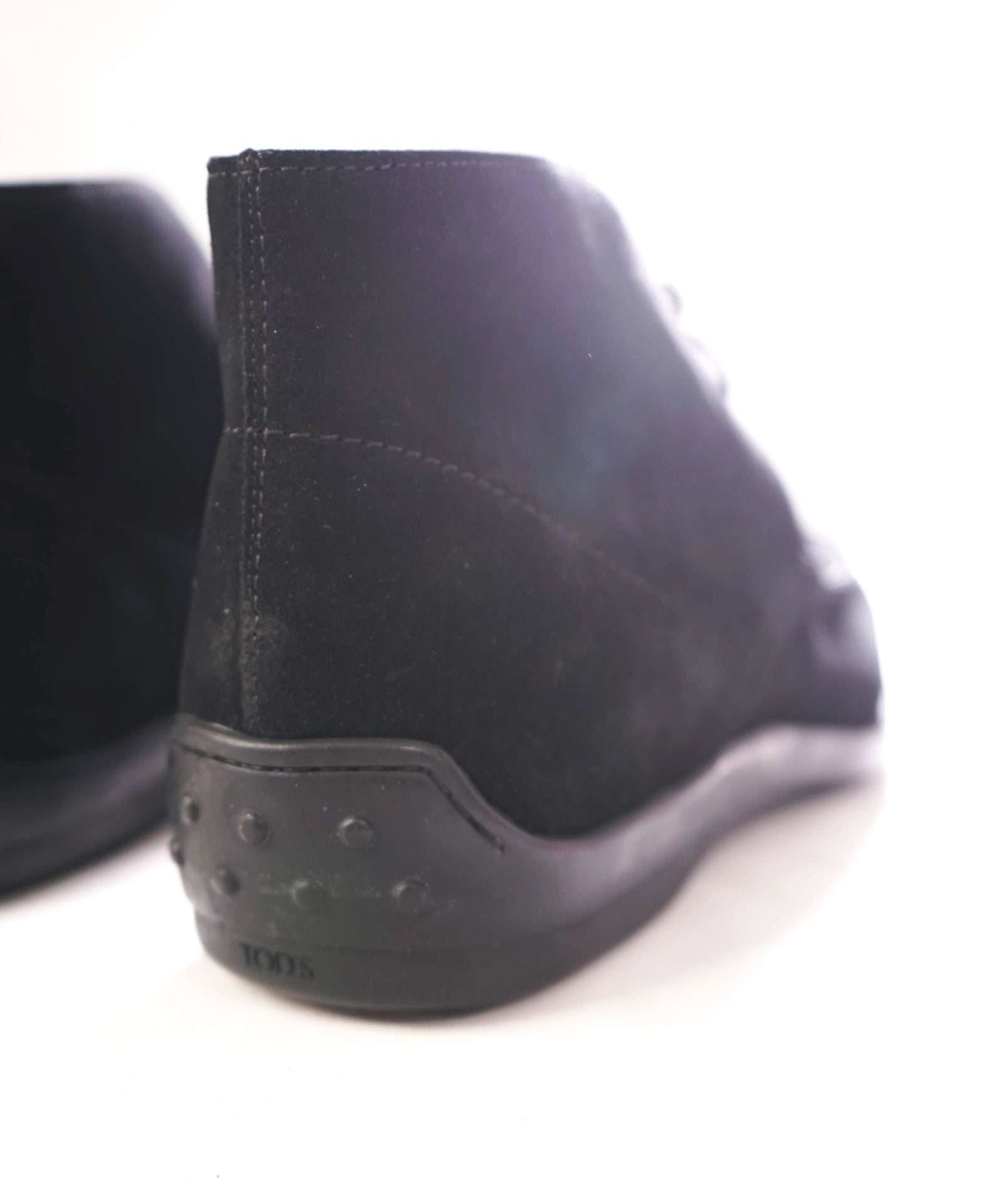 $750 TOD'S - Suede Black Chukka boot - US 9.5 (UK8.5)