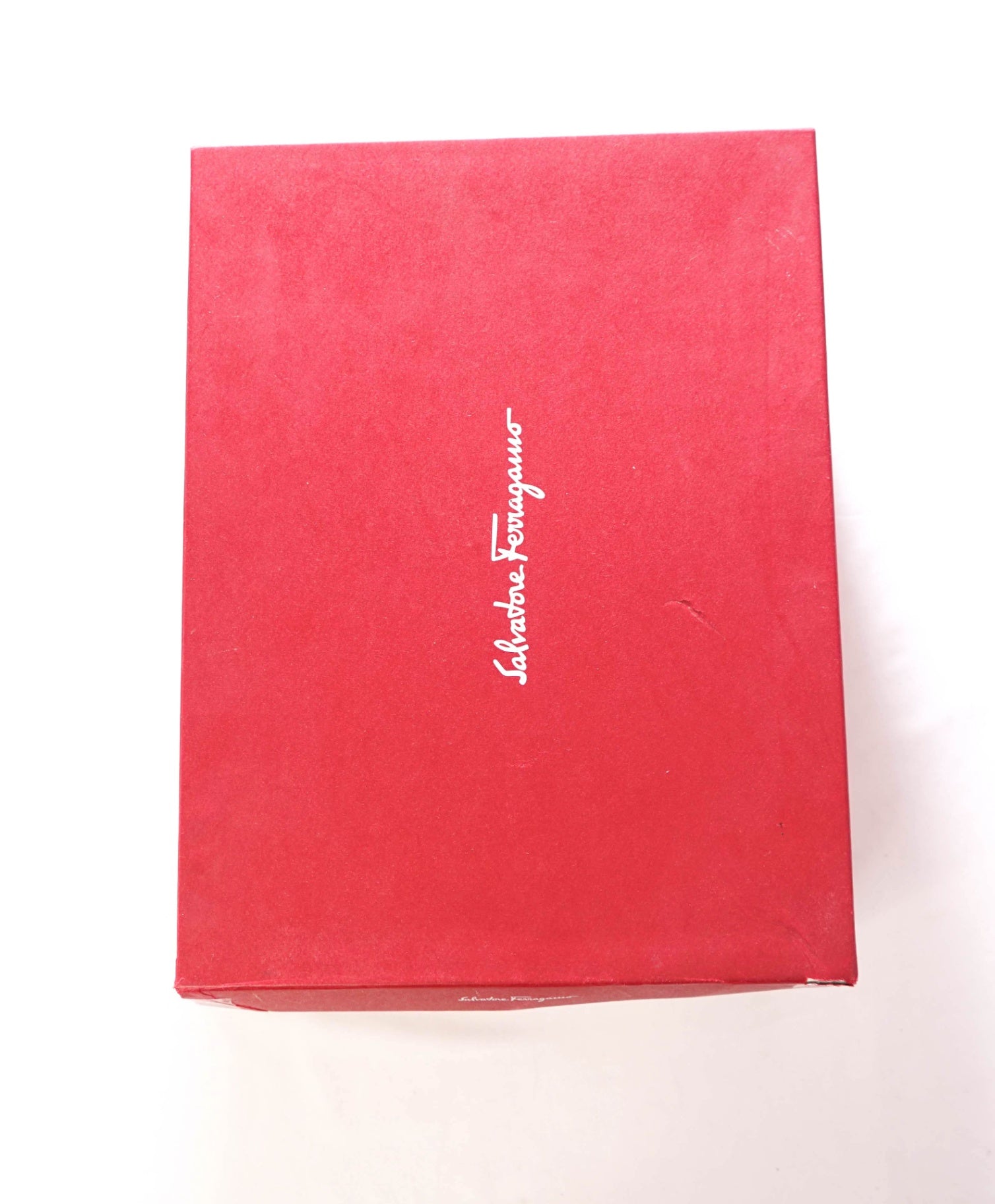 $950 FERRAGAMO - Leather Black/Red "Brooklyn" Sneakers - 9 M