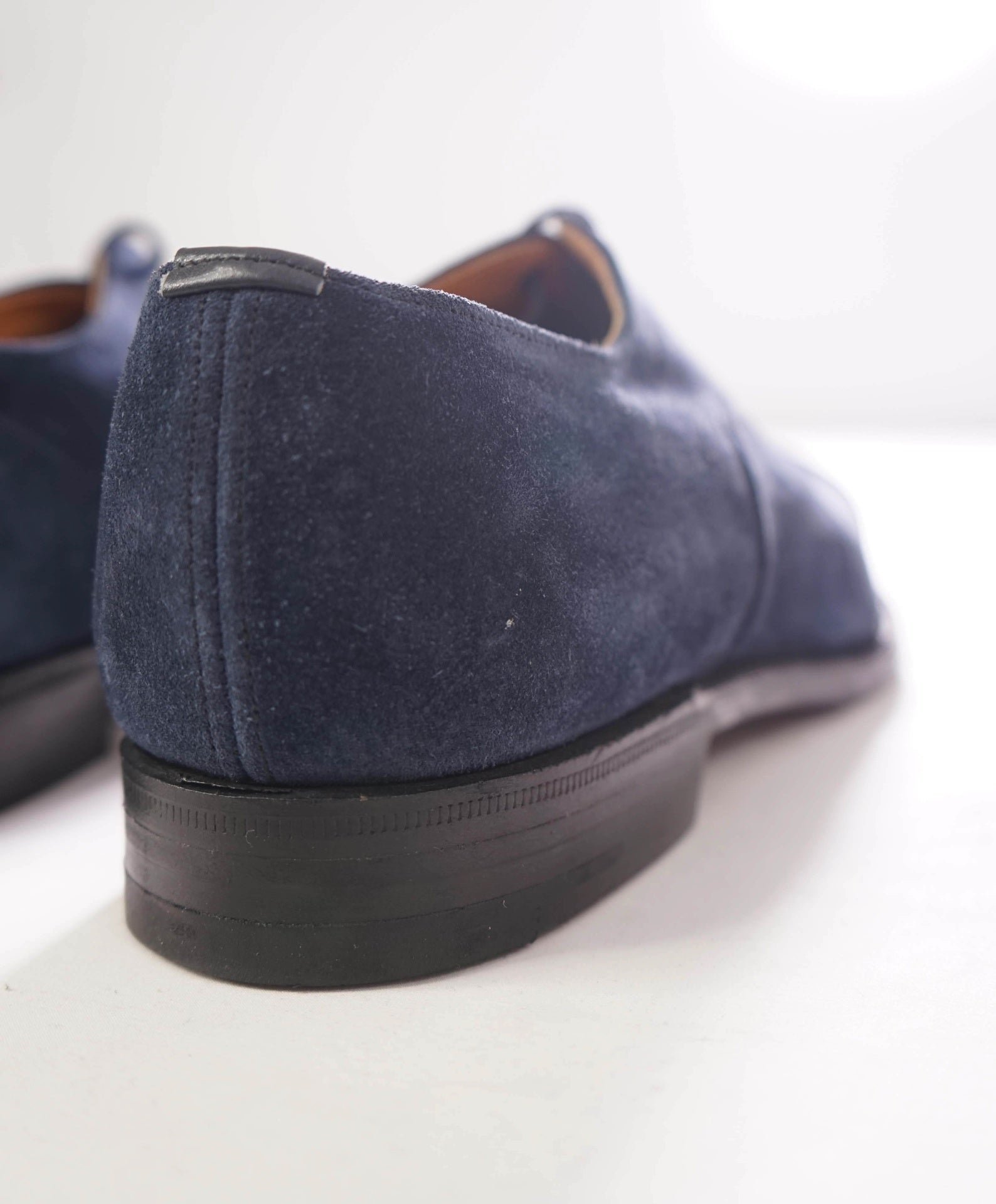 $1,220 CHURCH'S - Suede Navy Blue Oxford - US 10 (9UK)