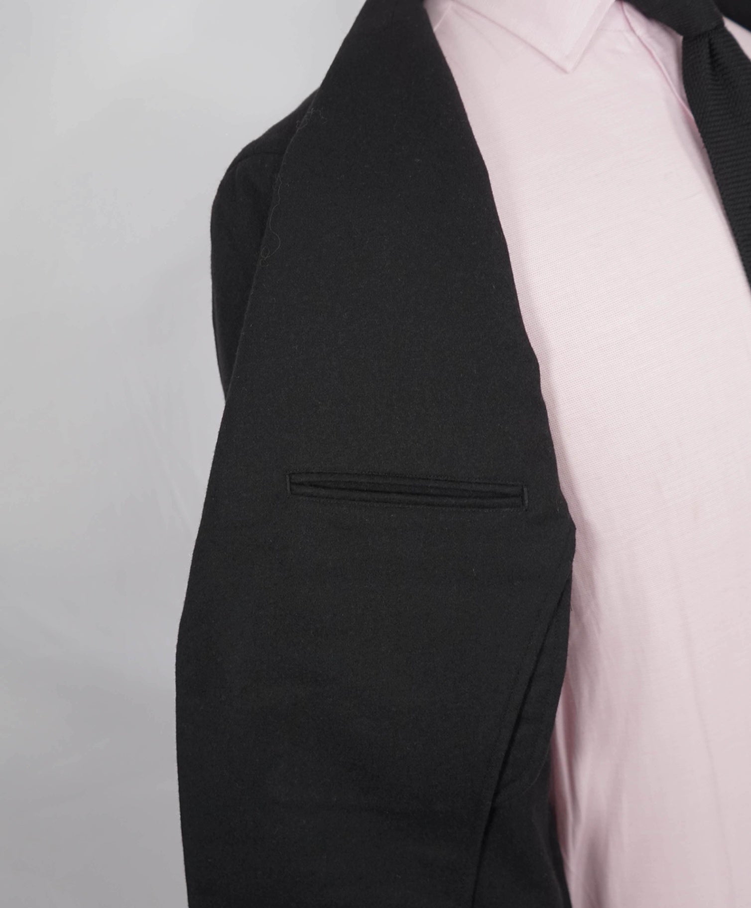 $2,495 BURBERRY LONDON - Wool Black CREST Blazer Jacket - 40R