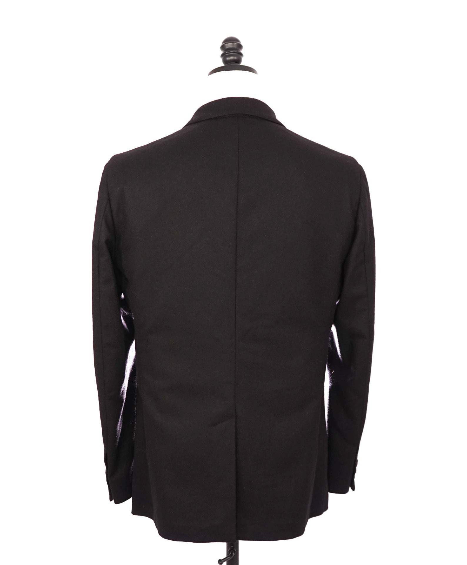 $2,495 BURBERRY LONDON - Wool Black CREST Blazer Jacket - 40R