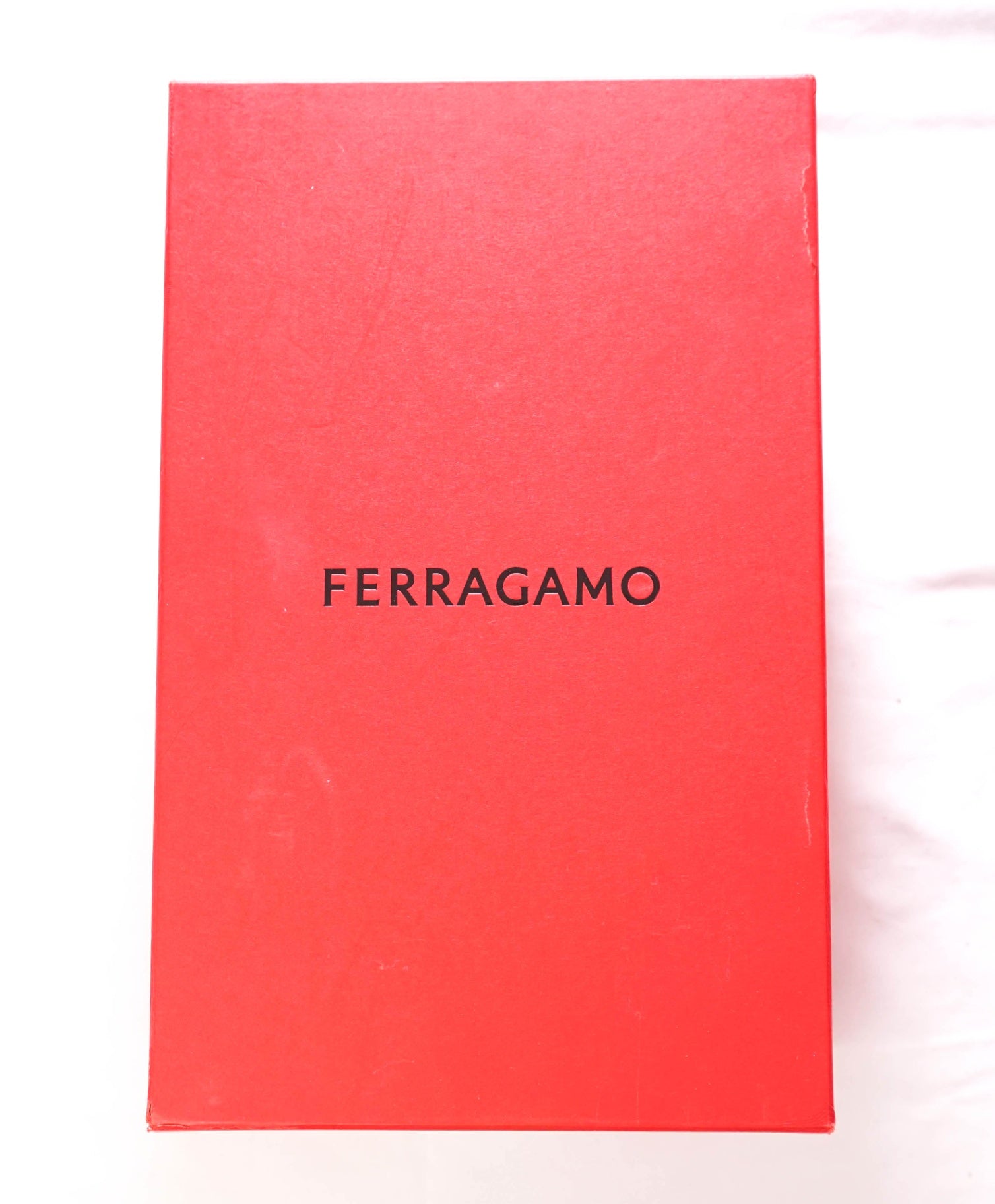 $995 FERRAGAMO - "Fermin" Brown Leather Oxfords - 11.5 EE