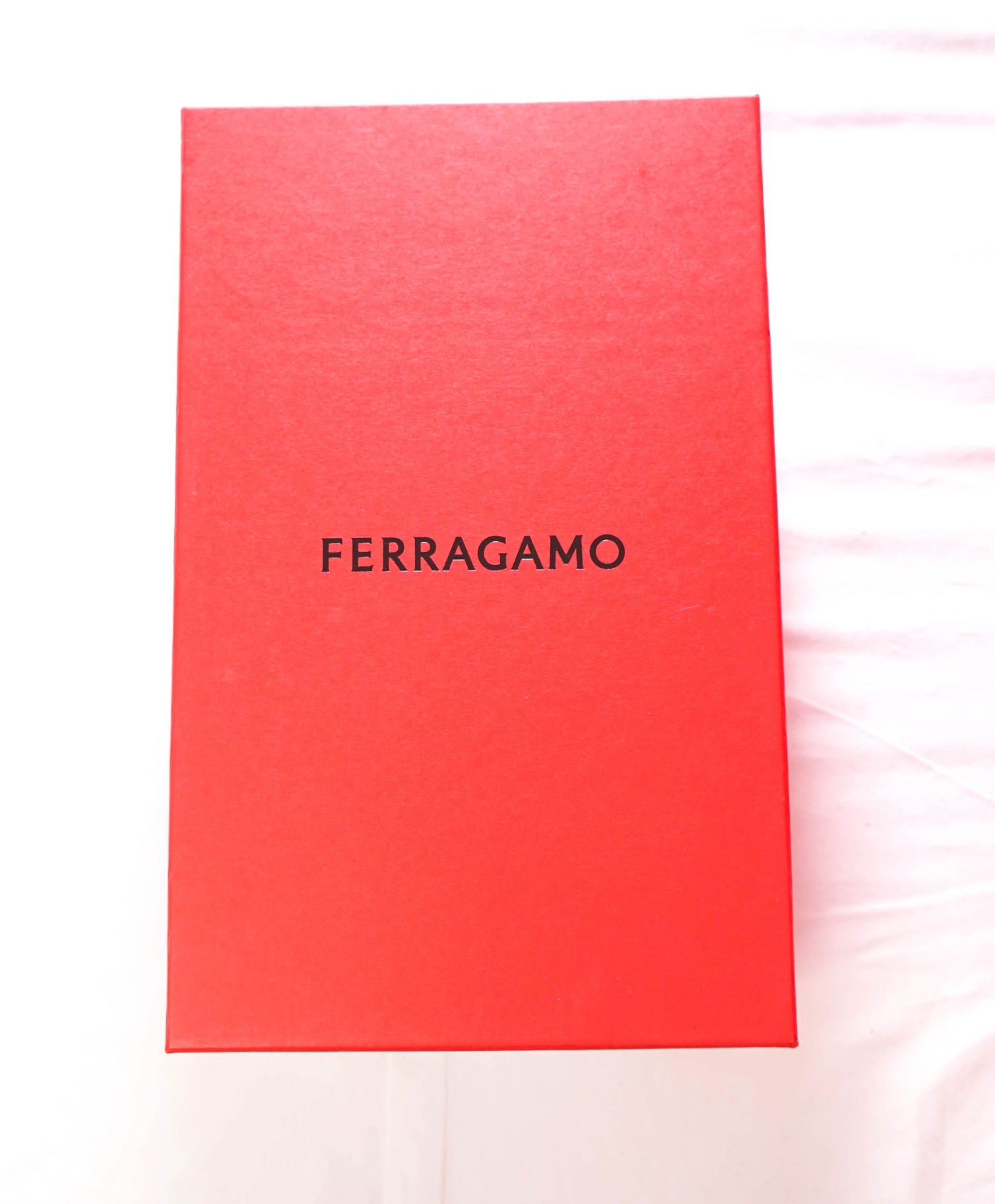 $930 FERRAGAMO - Black Leather "FILLMORE" Loafers - 10.5 D