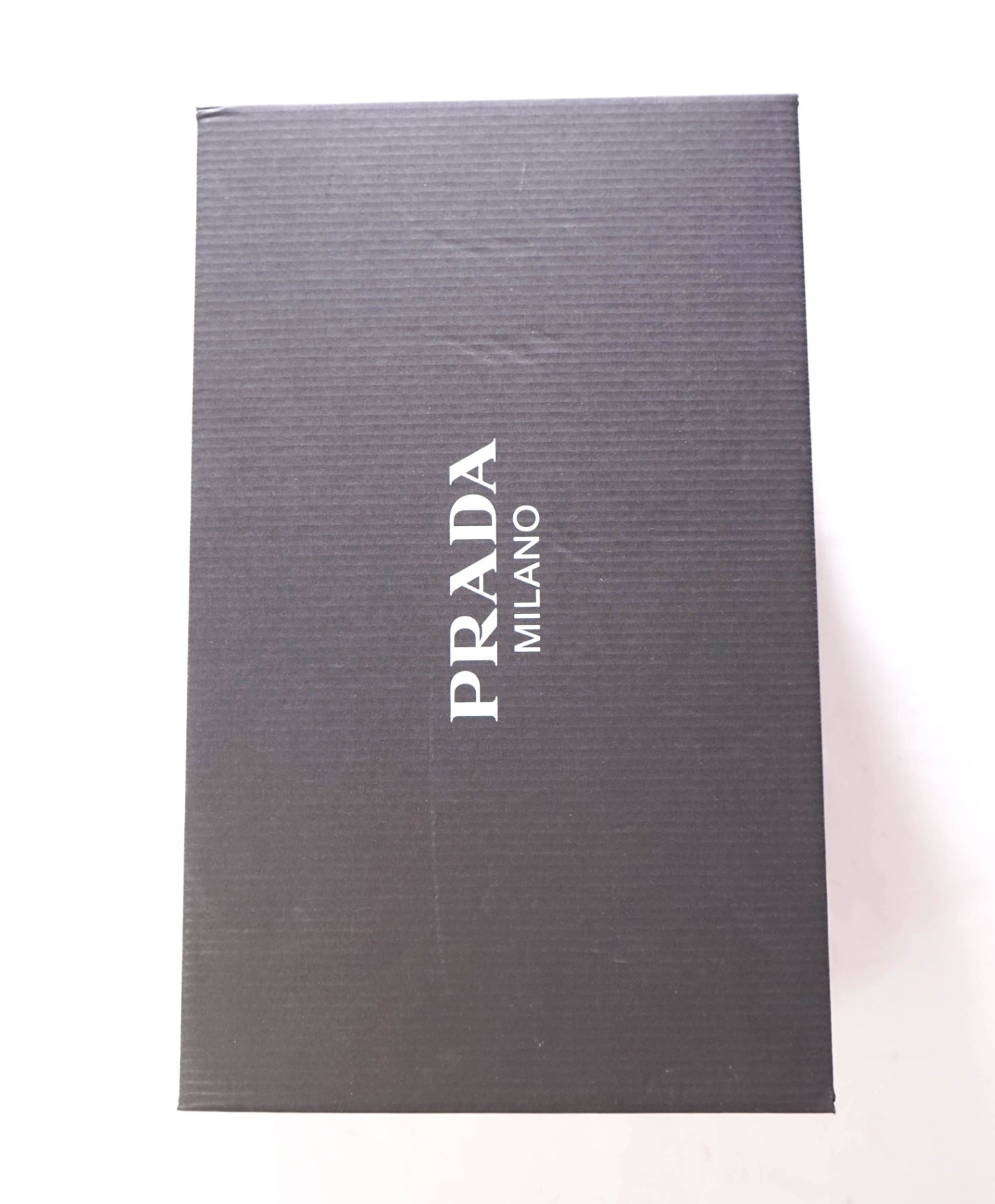 $1,070 PRADA - Tan Suede TRIANGLE LOGO Loafers - US 8 (UK7)