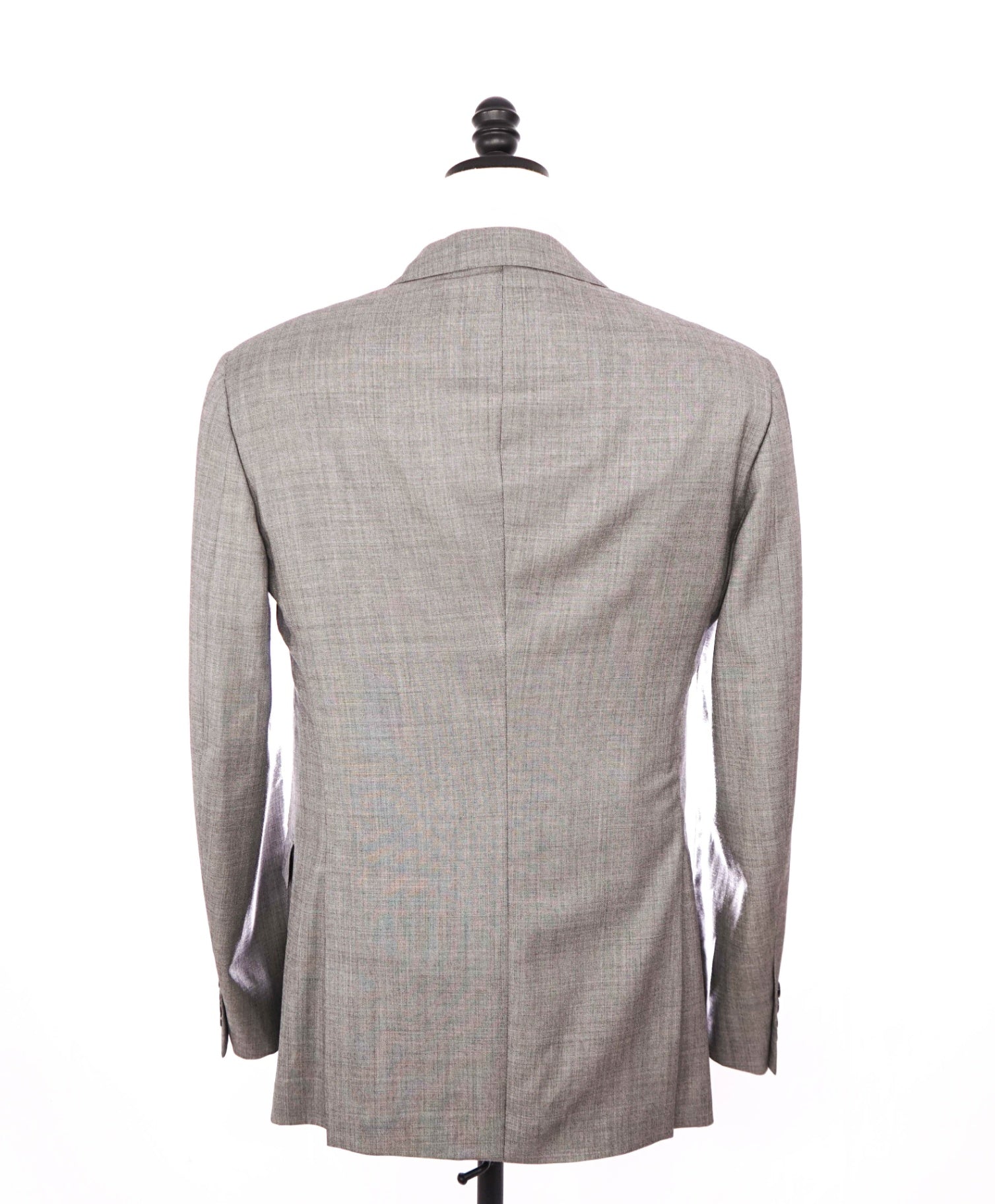 $2,395 RALPH LAUREN PURPLE LABEL - "NIGEL" Gray Wool Blazer- 42L