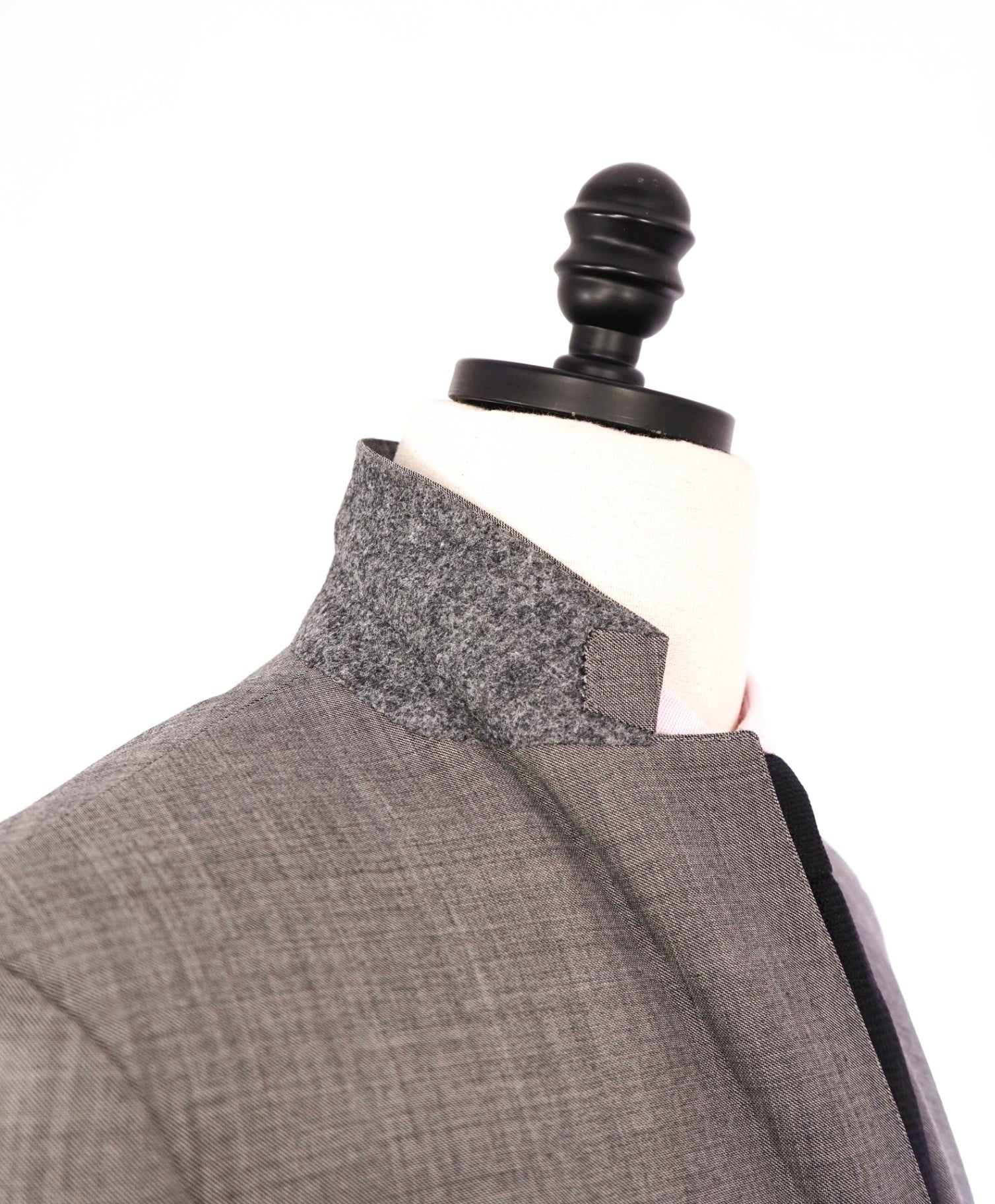 $2,395 RALPH LAUREN PURPLE LABEL - "NIGEL" Gray Wool Blazer- 42L