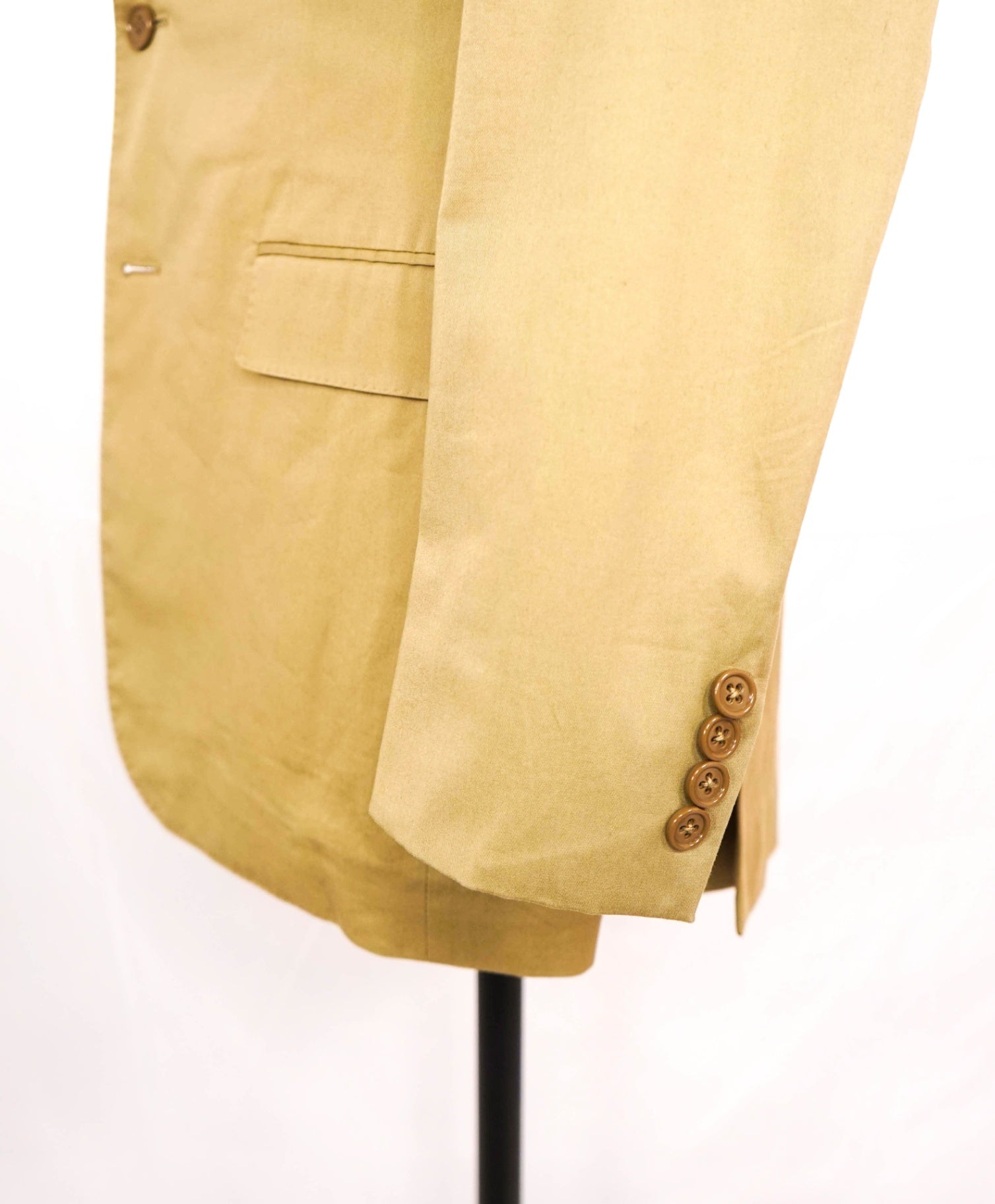 $2,495 RALPH LAUREN PURPLE LABEL - "ANTHONY" Khaki Cotton - 42L