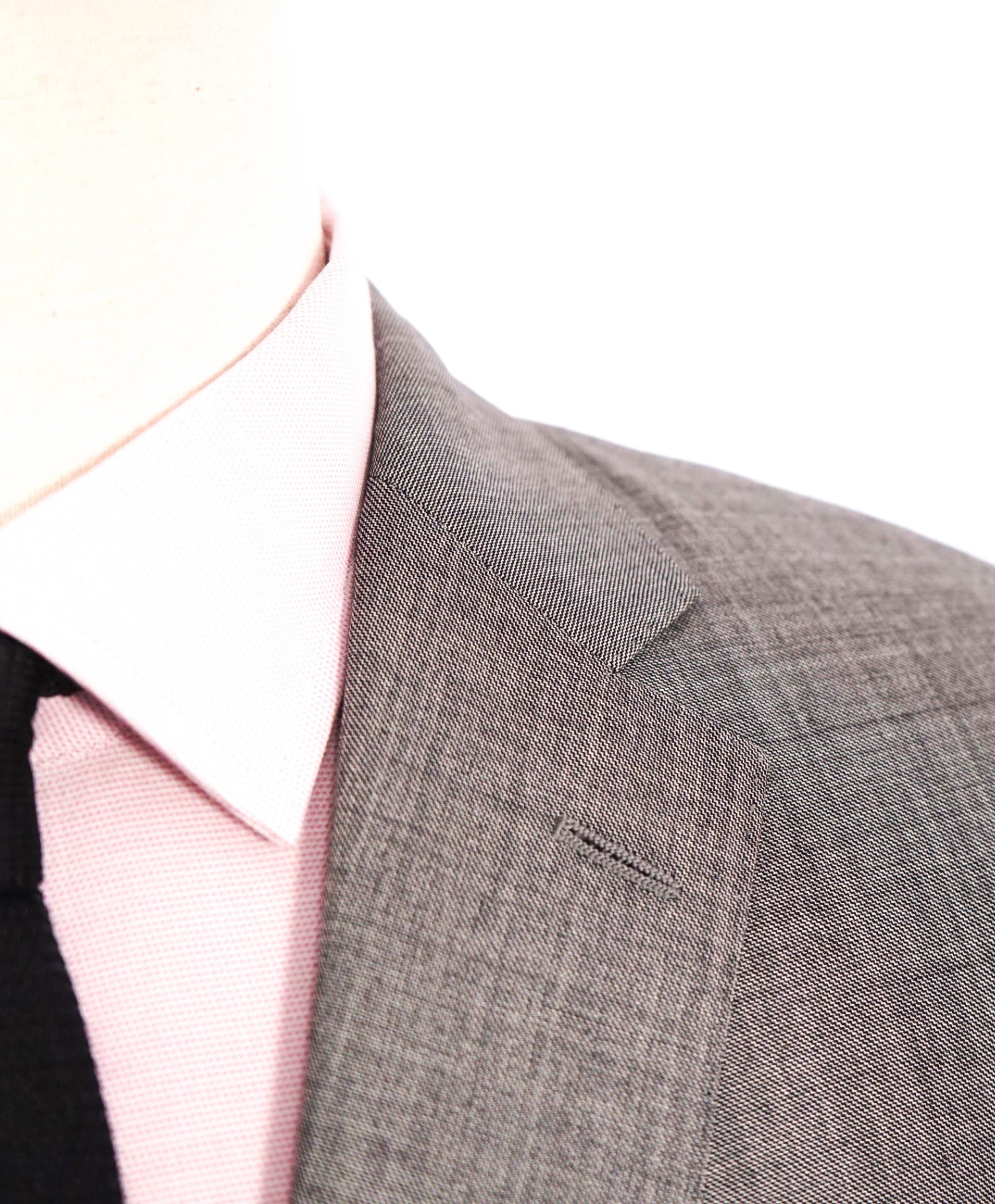 $2,395 RALPH LAUREN PURPLE LABEL - "NIGEL" Gray Wool Blazer- 42L