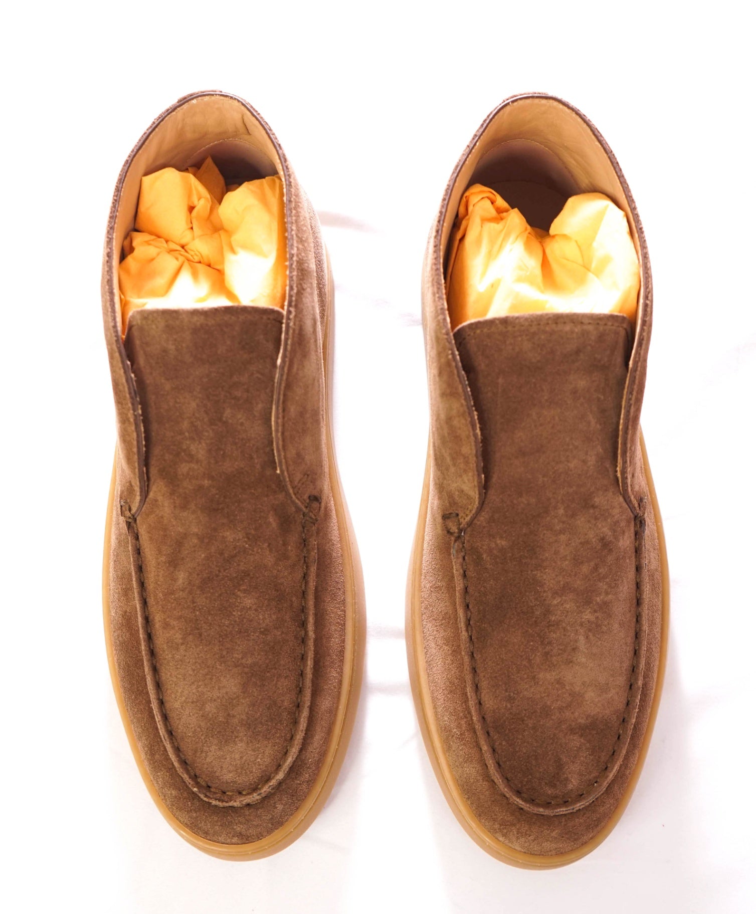 $750 TOD'S - "SUMMER WALK" Brown Suede Chukka - US 8 (UK7)