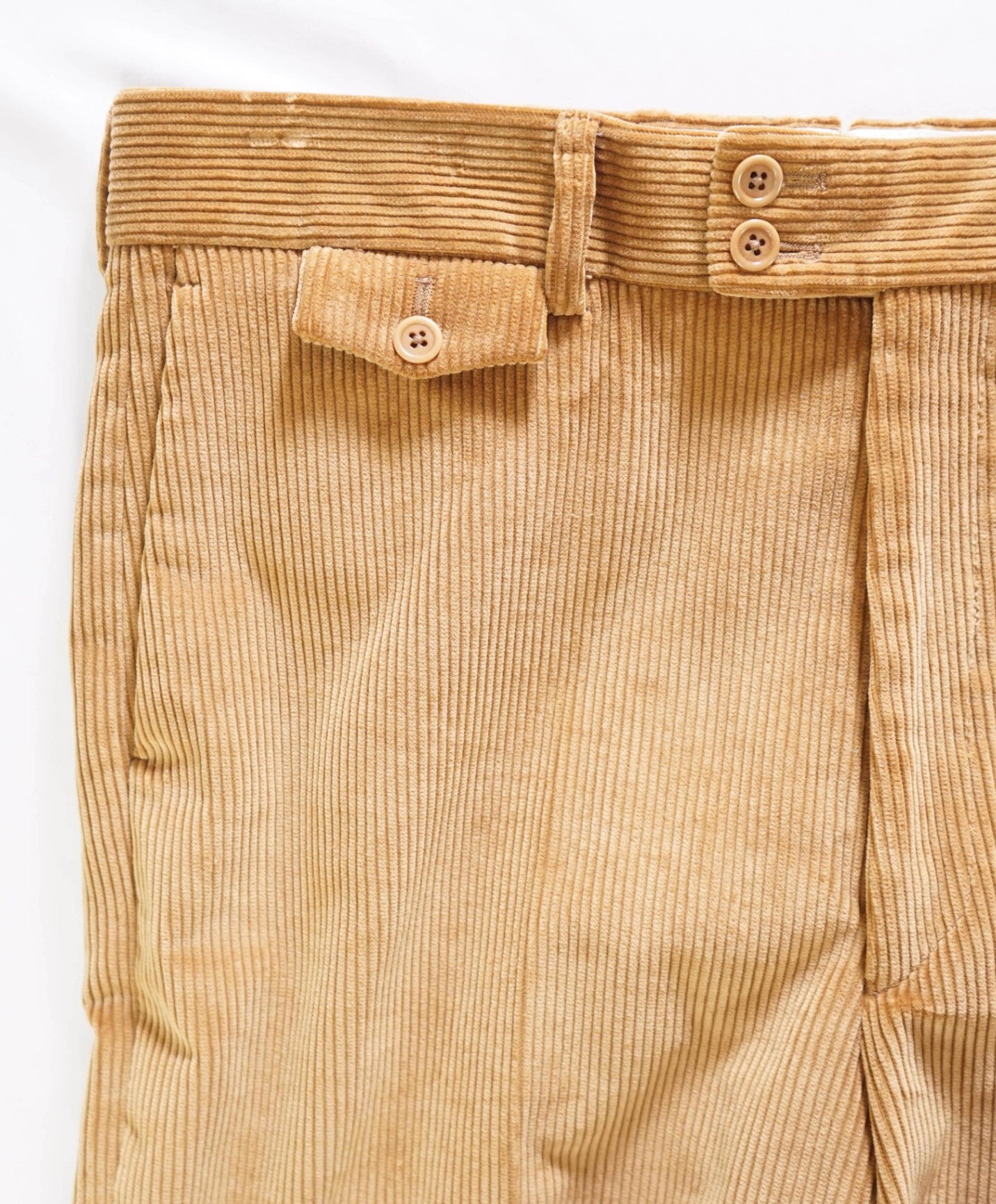 $350 FORT BELVEDERE - Camel "STANCLIFFE" Corduroy Trousers- 36W