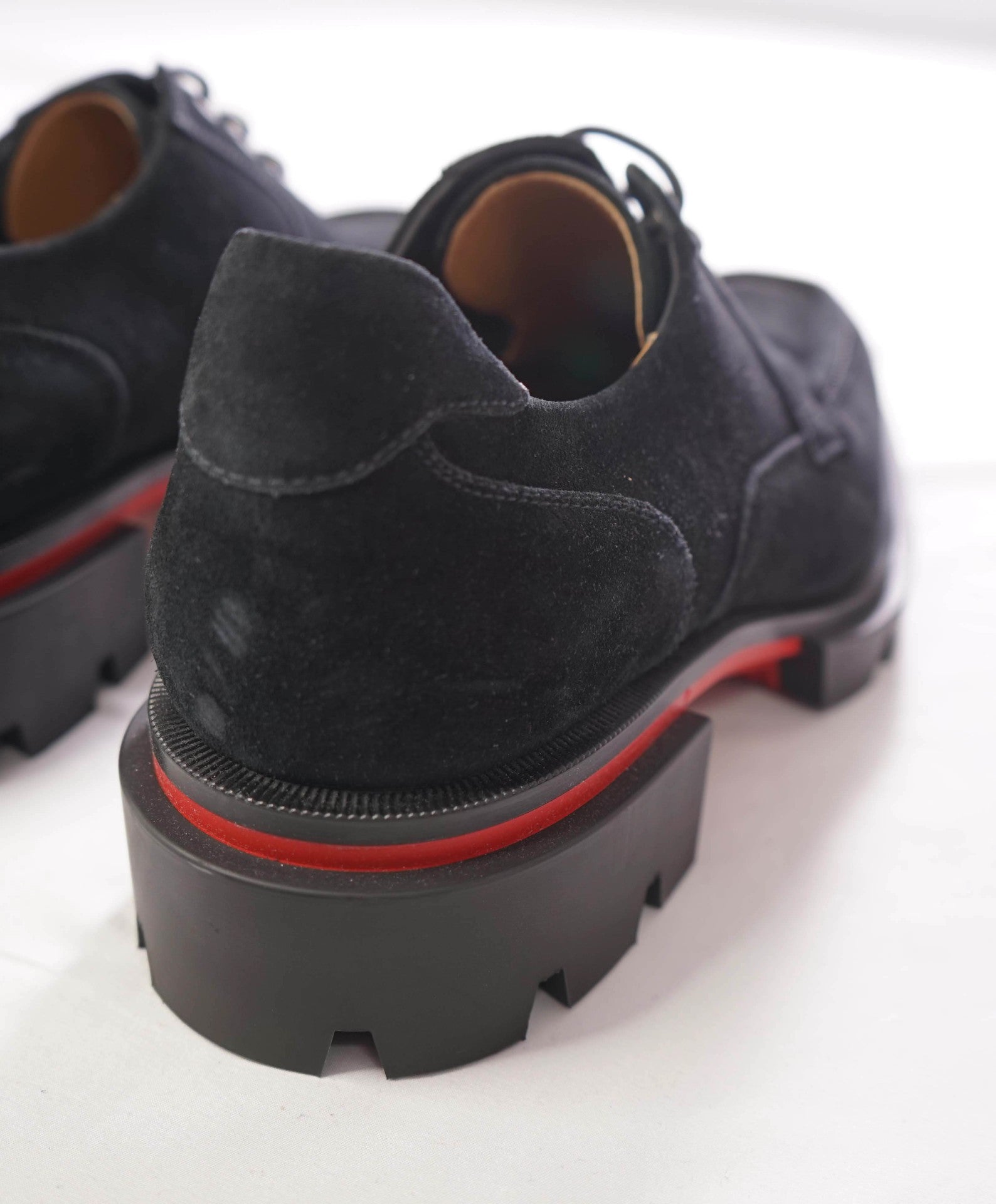 $1,195 CHRISTIAN LOUBOUTIN - "Our Georges L" Lug Sole Derby - US 9 (42EU)
