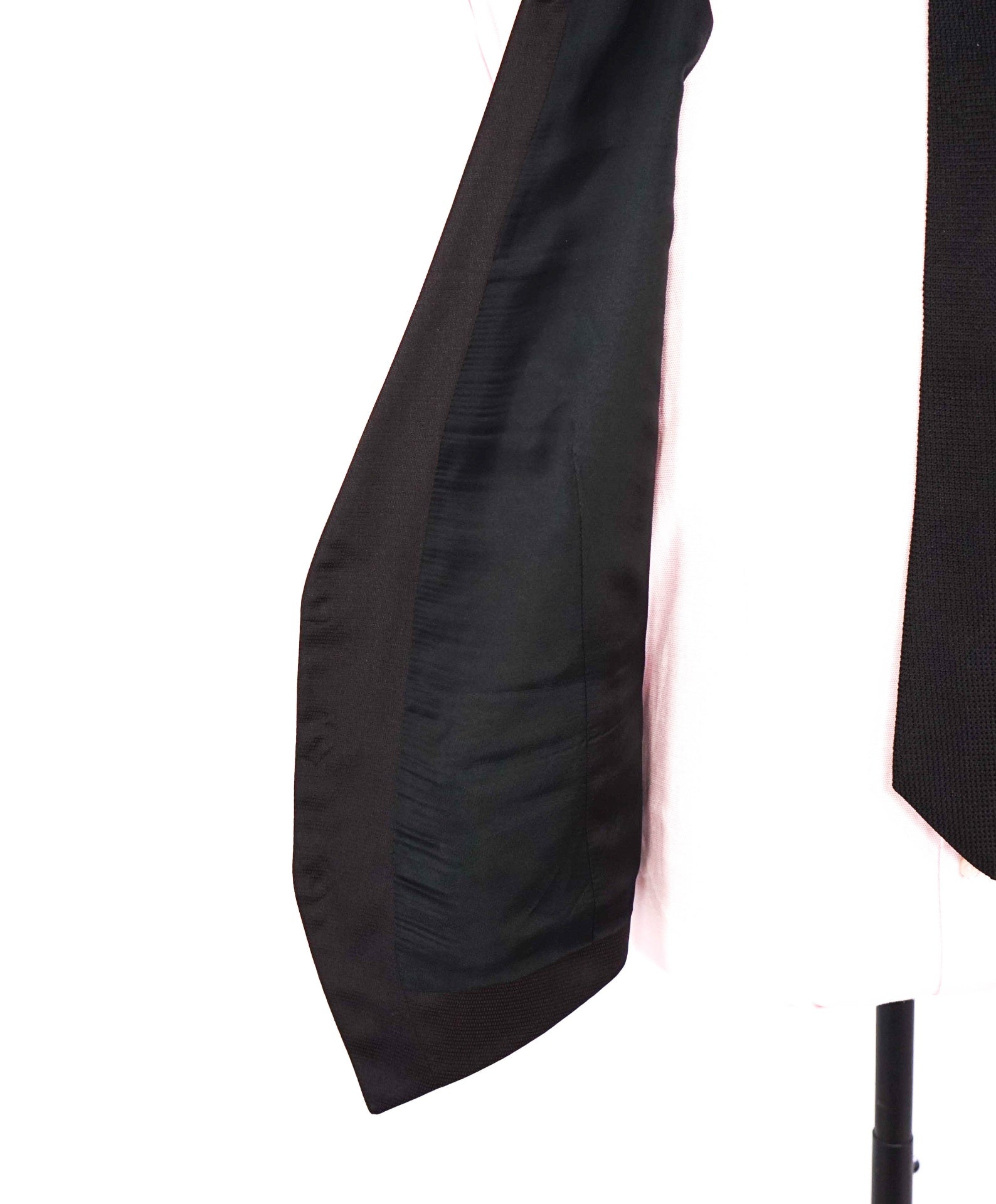 $895 ZEGNA - "Custom For JOE MANGANIELLO" Wool/Silk Vest - 46L