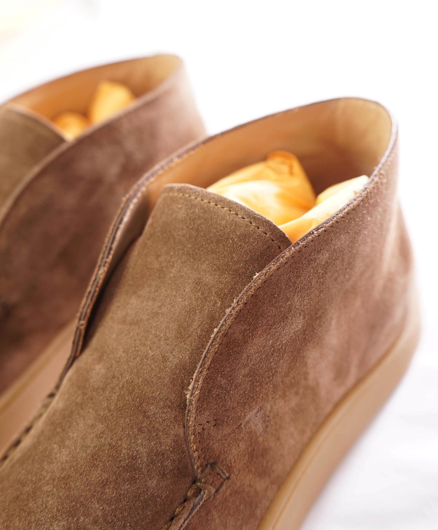 $750 TOD'S - "SUMMER WALK" Brown Suede Chukka - US 8 (UK7)