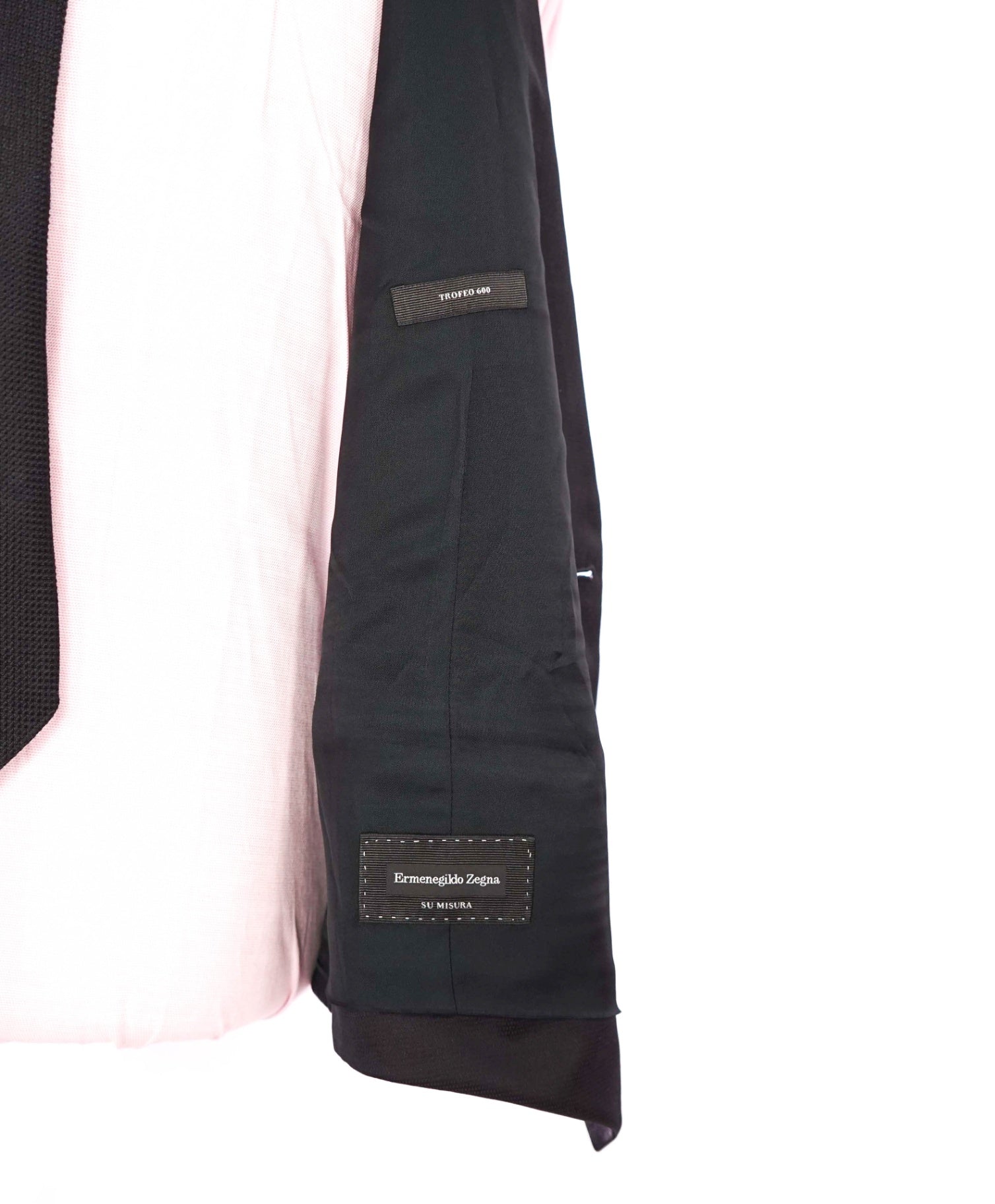 $895 ZEGNA - "Custom For JOE MANGANIELLO" Wool/Silk Vest - 46L