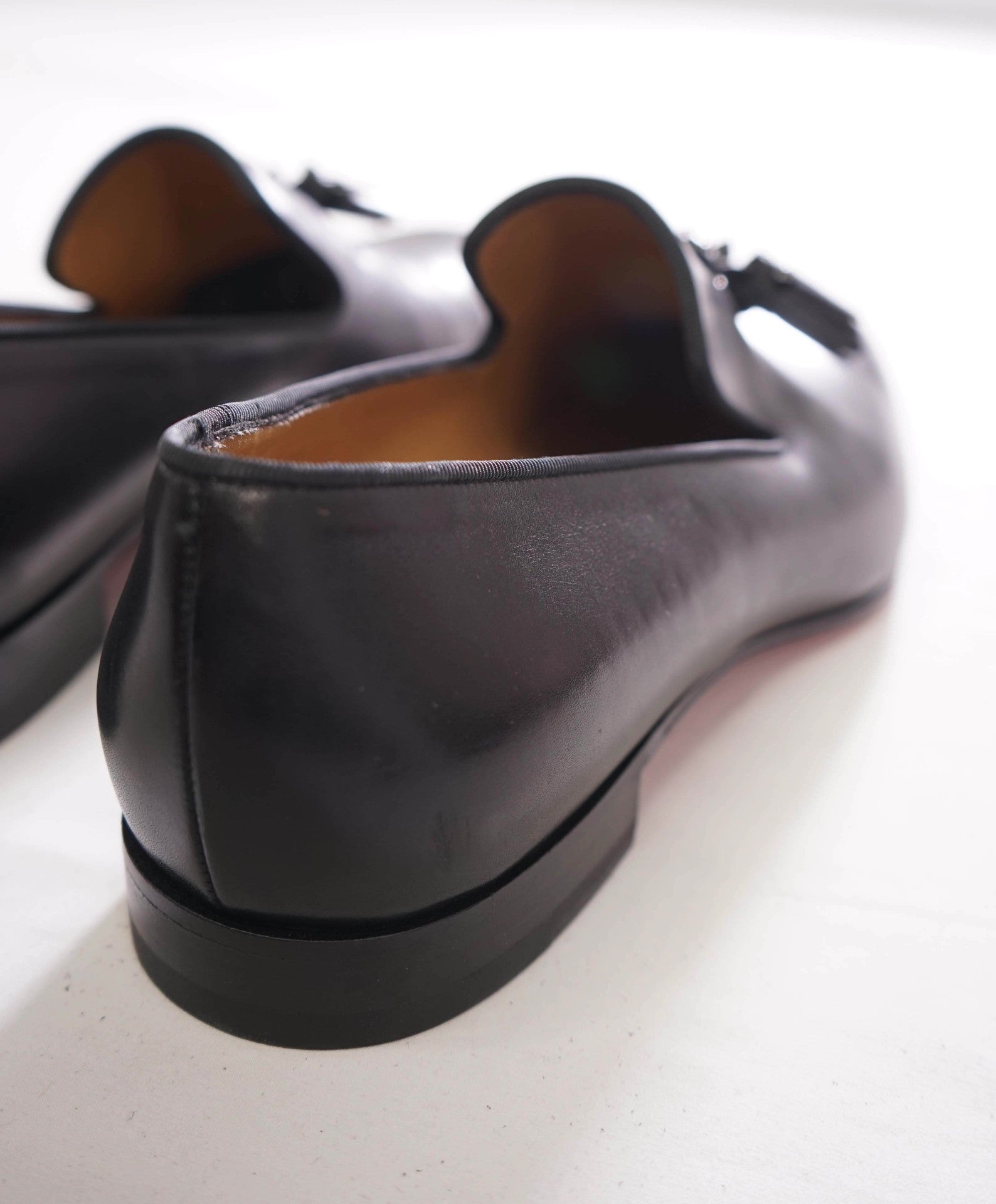 $1,050 CHRISTIAN LOUBOUTIN - *Dandelion* Spike Tassel Leather Loafers US 12.5 (45.5EU)