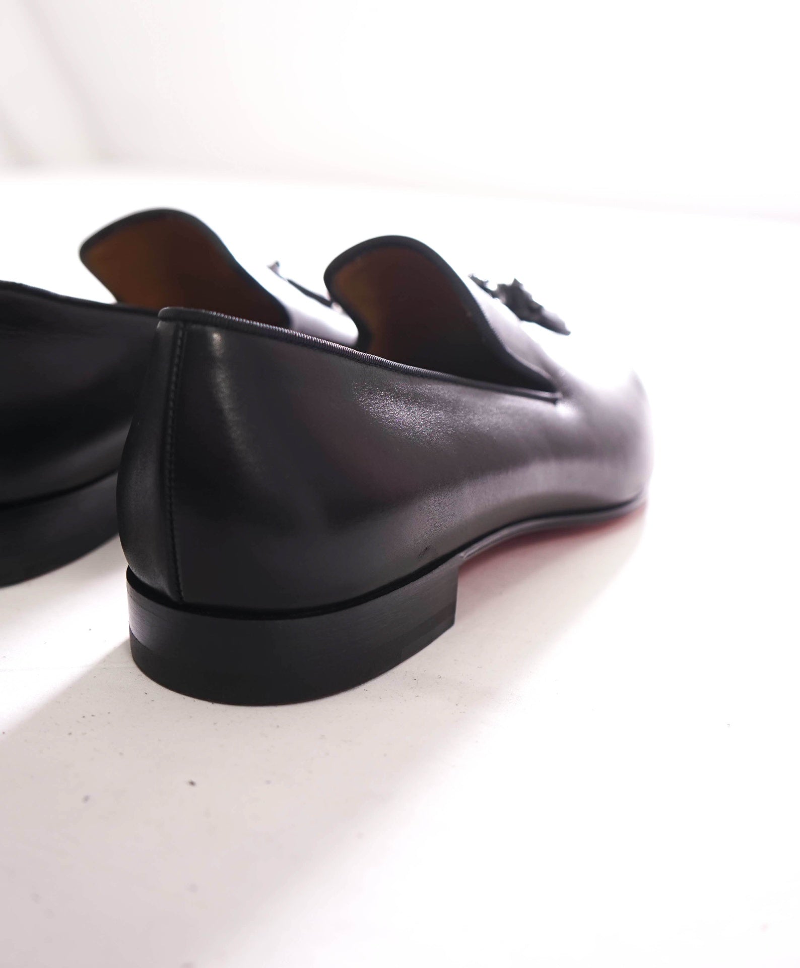 $1,050 CHRISTIAN LOUBOUTIN - *Dandelion* Spike Tassel Leather Loafers US 10.5 (43.5EU)