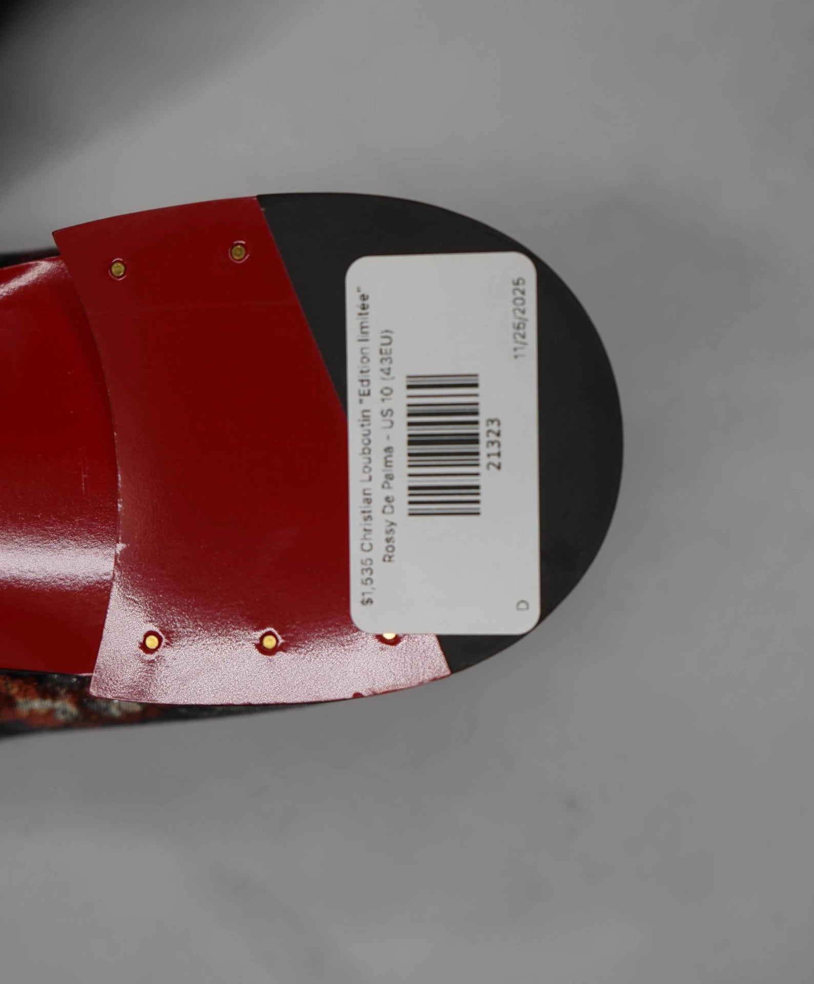 $1,535 Christian Louboutin "Edition limitée" Rossy De Palma - US 10 (43EU)
