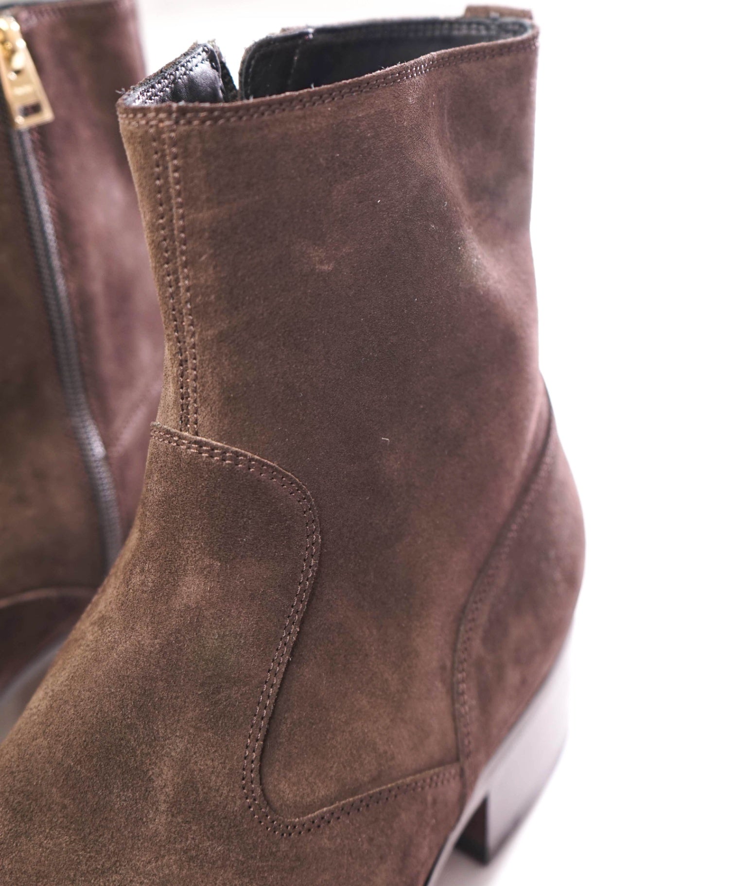 $2,690 TOM FORD - COCO Brown Supple Suede Boots - US 12 (11.5 TF)