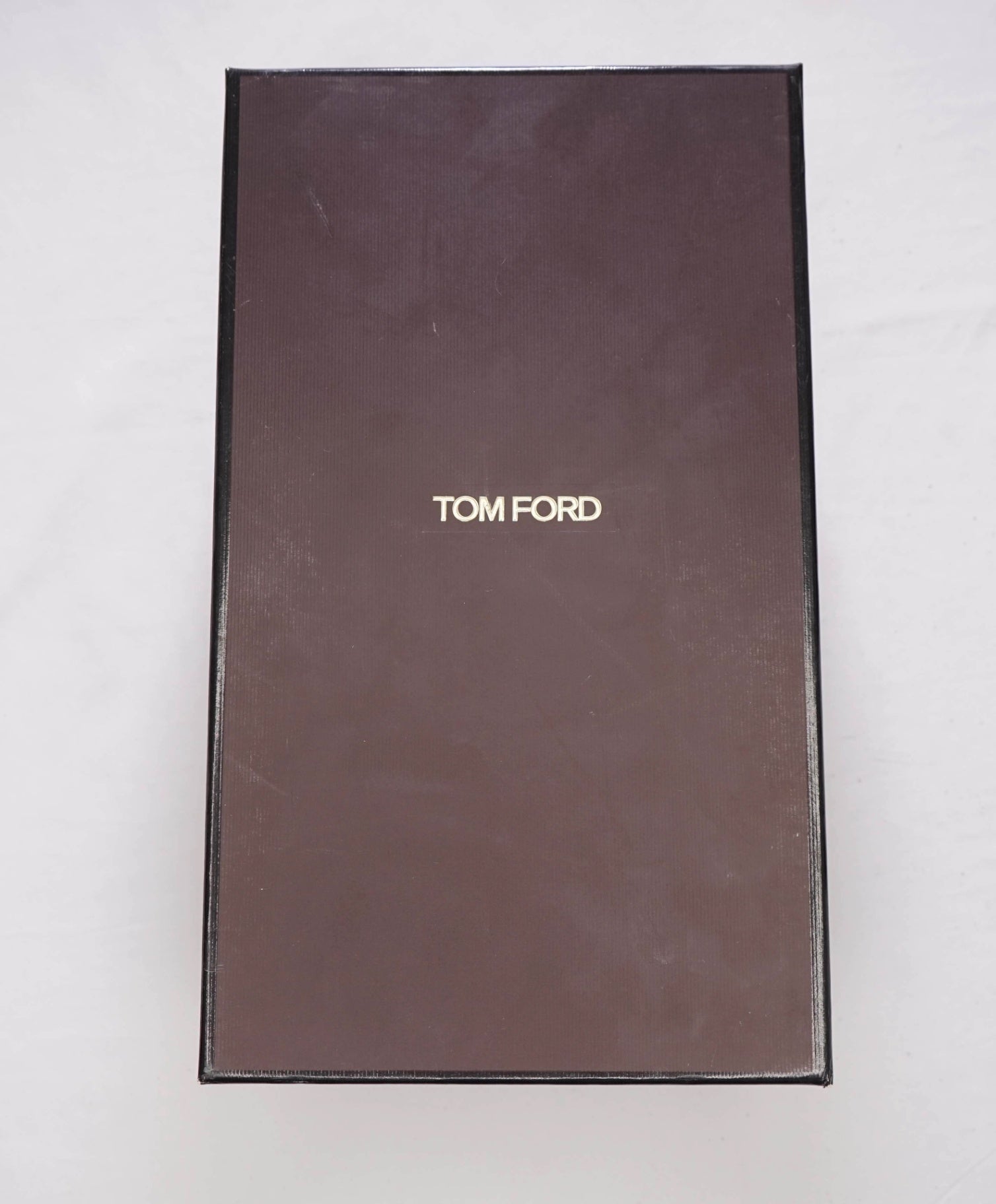 $1,990 TOM FORD - Black Leather Oxfords - US 7.5 EE (7TF)