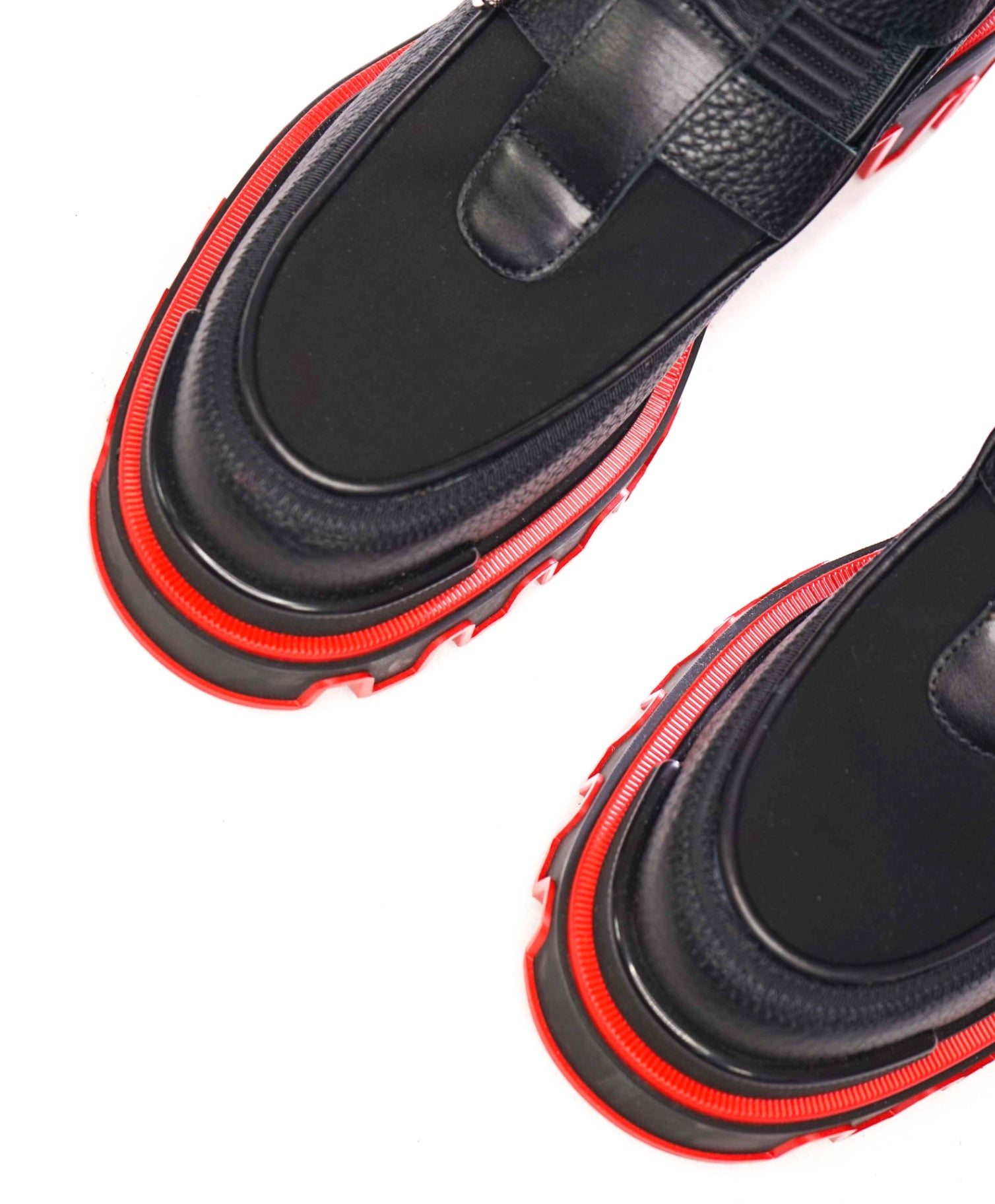 $1,595 CHRISTIAN LOUBOUTIN - DUNE Black Leather Boots - US 10 (43EU)