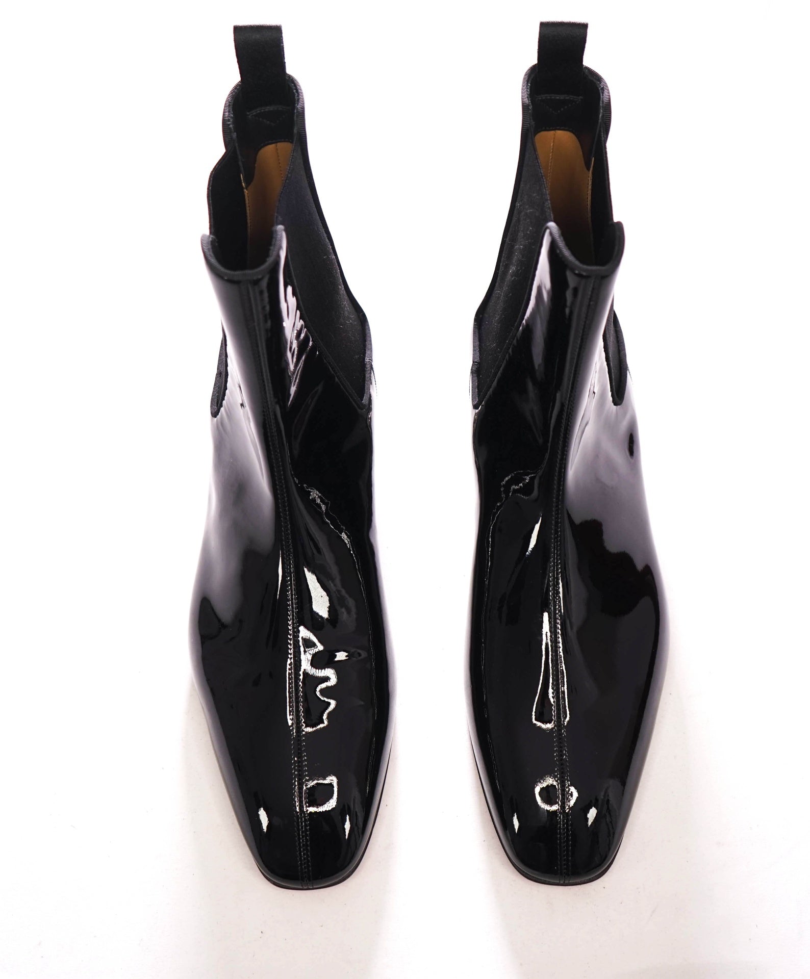 $1,495 CHRISTIAN LOUBOUTIN - Roadyrocks Patent Boots - US 10.5 (43.5EU)