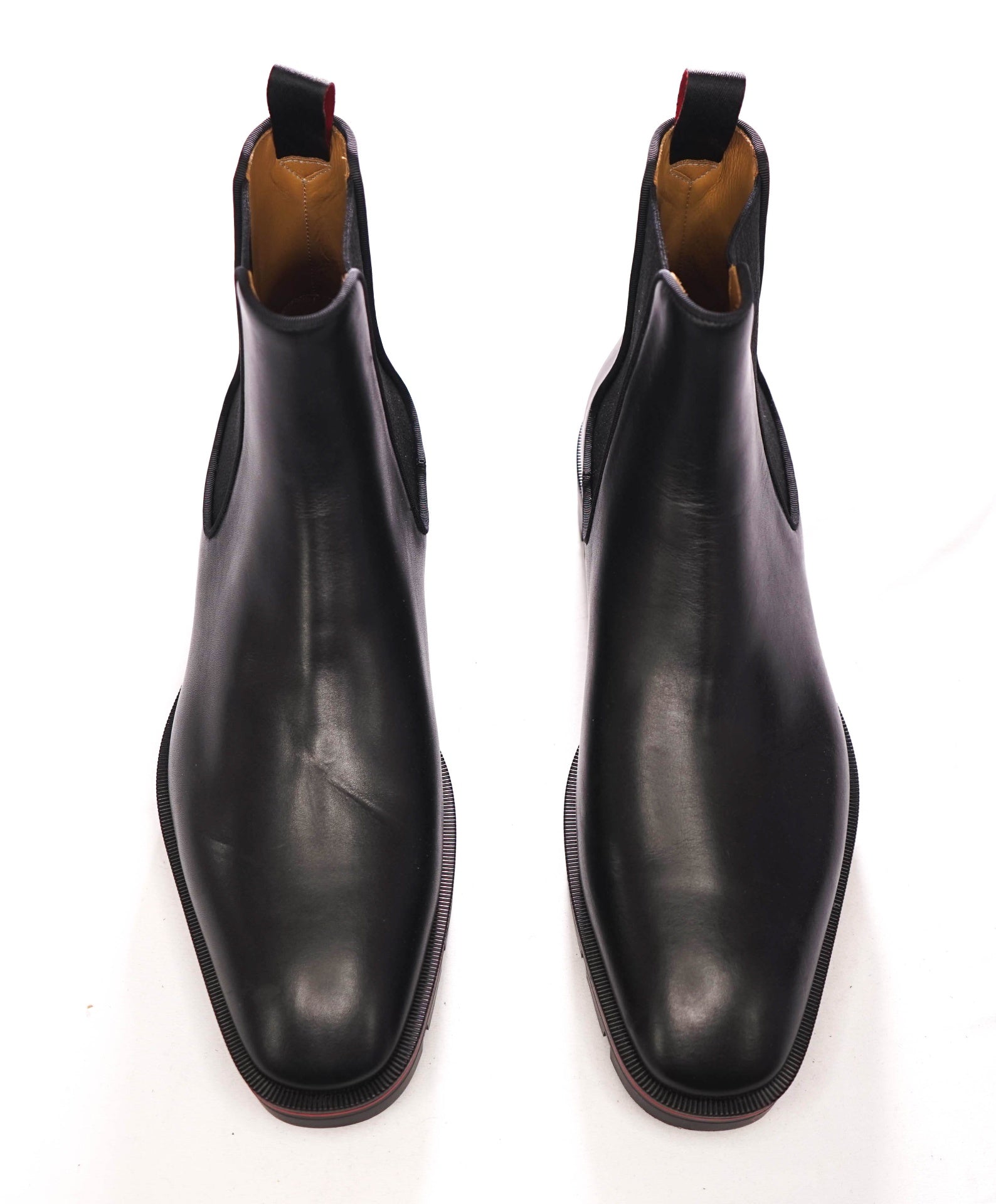 $1,345 CHRISTIAN LOUBOUTIN - Alpinosol Leather Lug Sole Boots - US 10.5 (43.5EU)