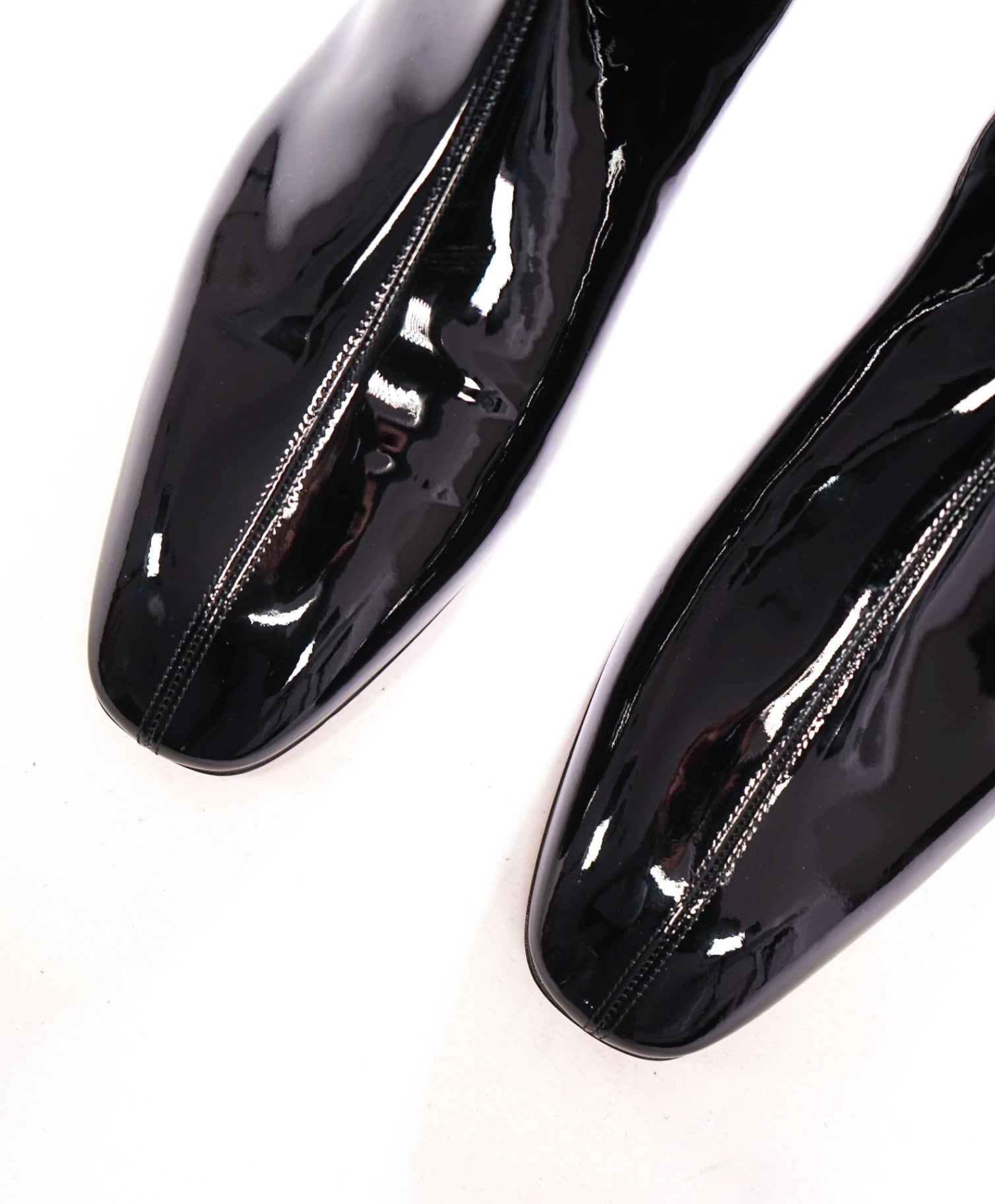 $1,495 CHRISTIAN LOUBOUTIN - Roadyrocks Patent Boots - US 10.5 (43.5EU)