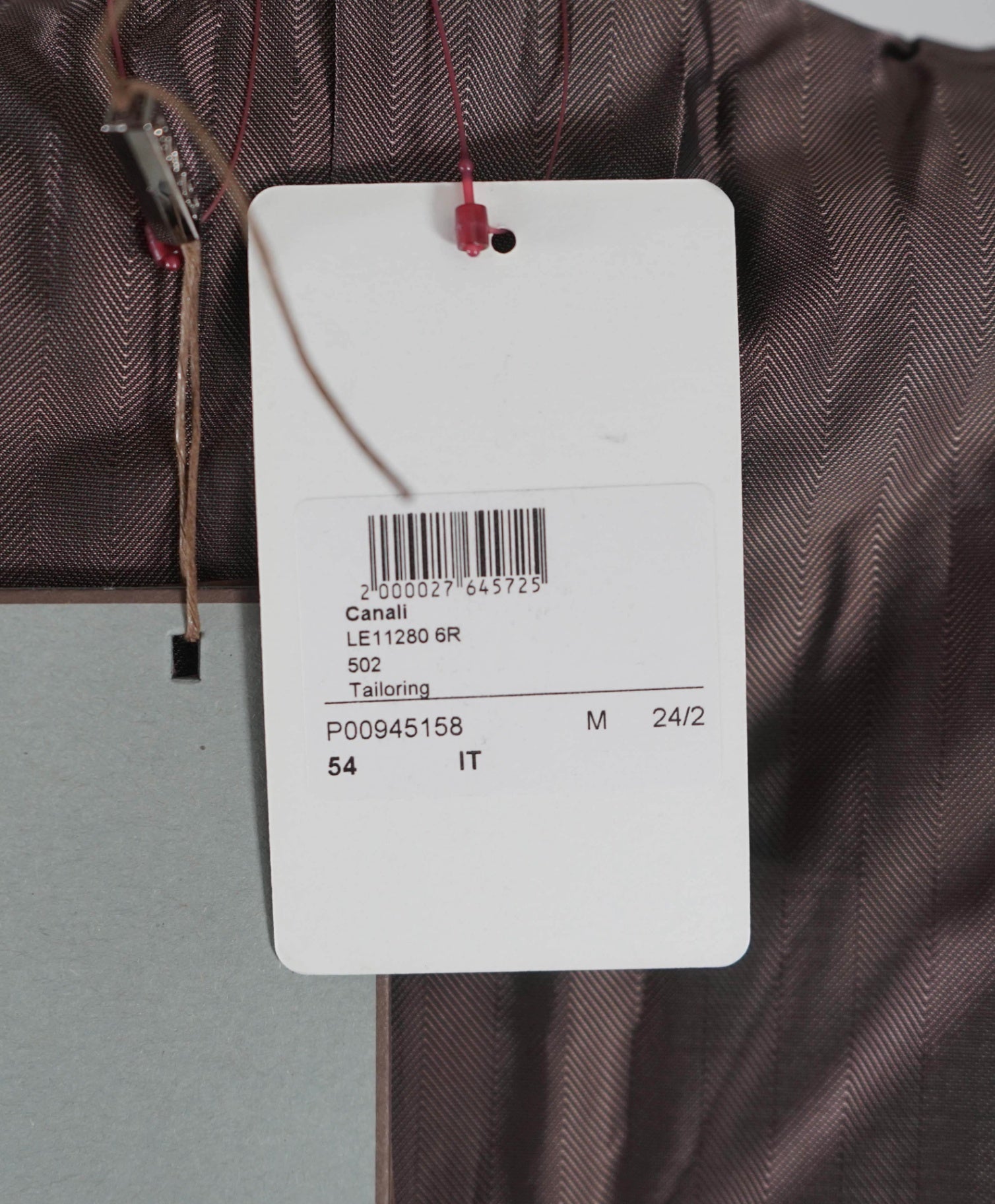 $2,750 CANALI - Brown "Stretch" Cotton/Cashmere Corduroy Blazer - 44R