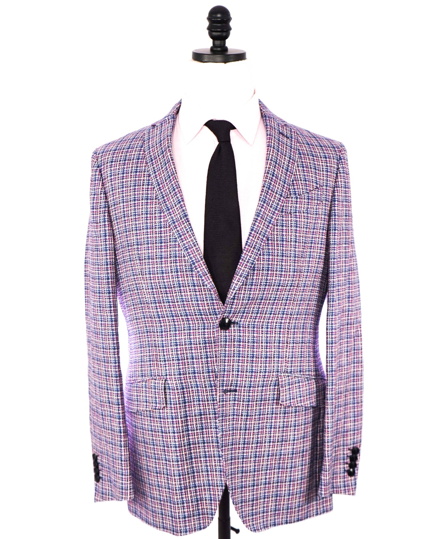 $2,650 ETRO - Multi-Color Woven Linen Hemp/Wool Blazer - 40R