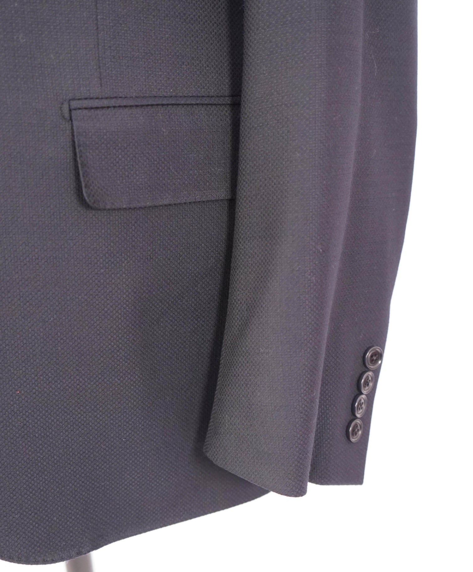 $3,295 ZEGNA - Navy "TROFEO 10 POCKETS" Wool/Silk Blazer - 40R