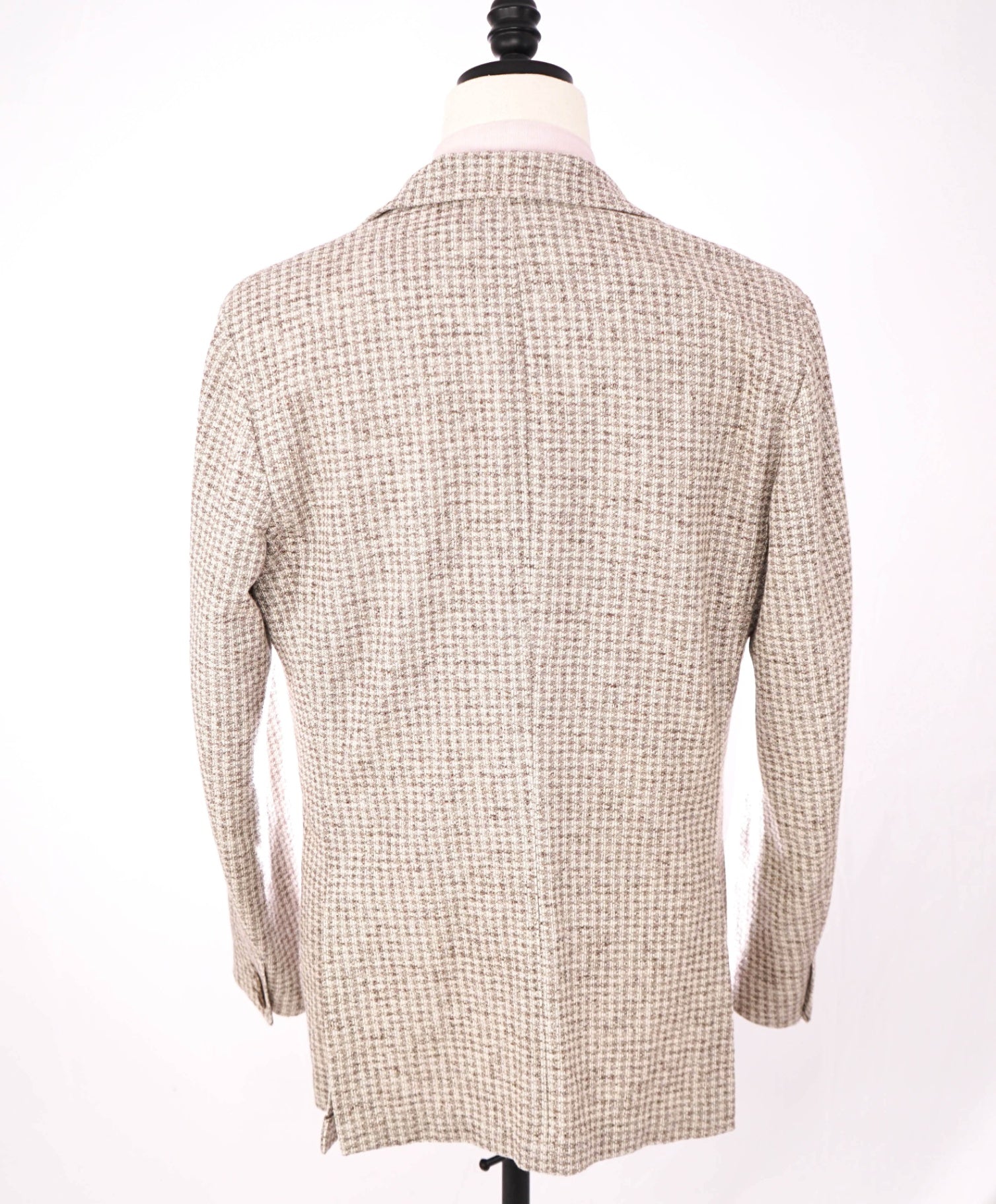 $1,895 CANALI - Textured Beige Cotton/Linen Sport Coat - 42R