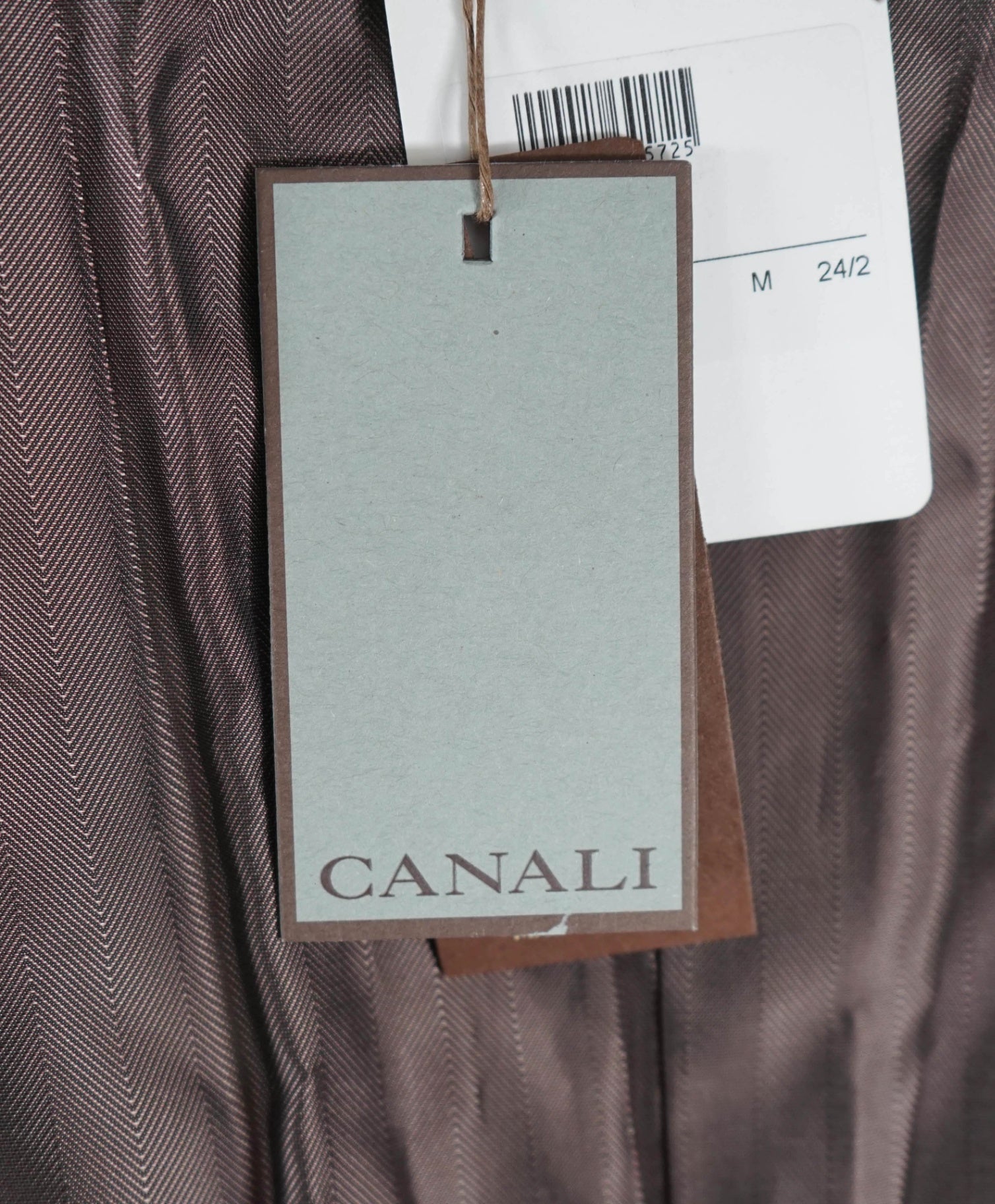 $2,750 CANALI - Brown "Stretch" Cotton/Cashmere Corduroy Blazer - 44R