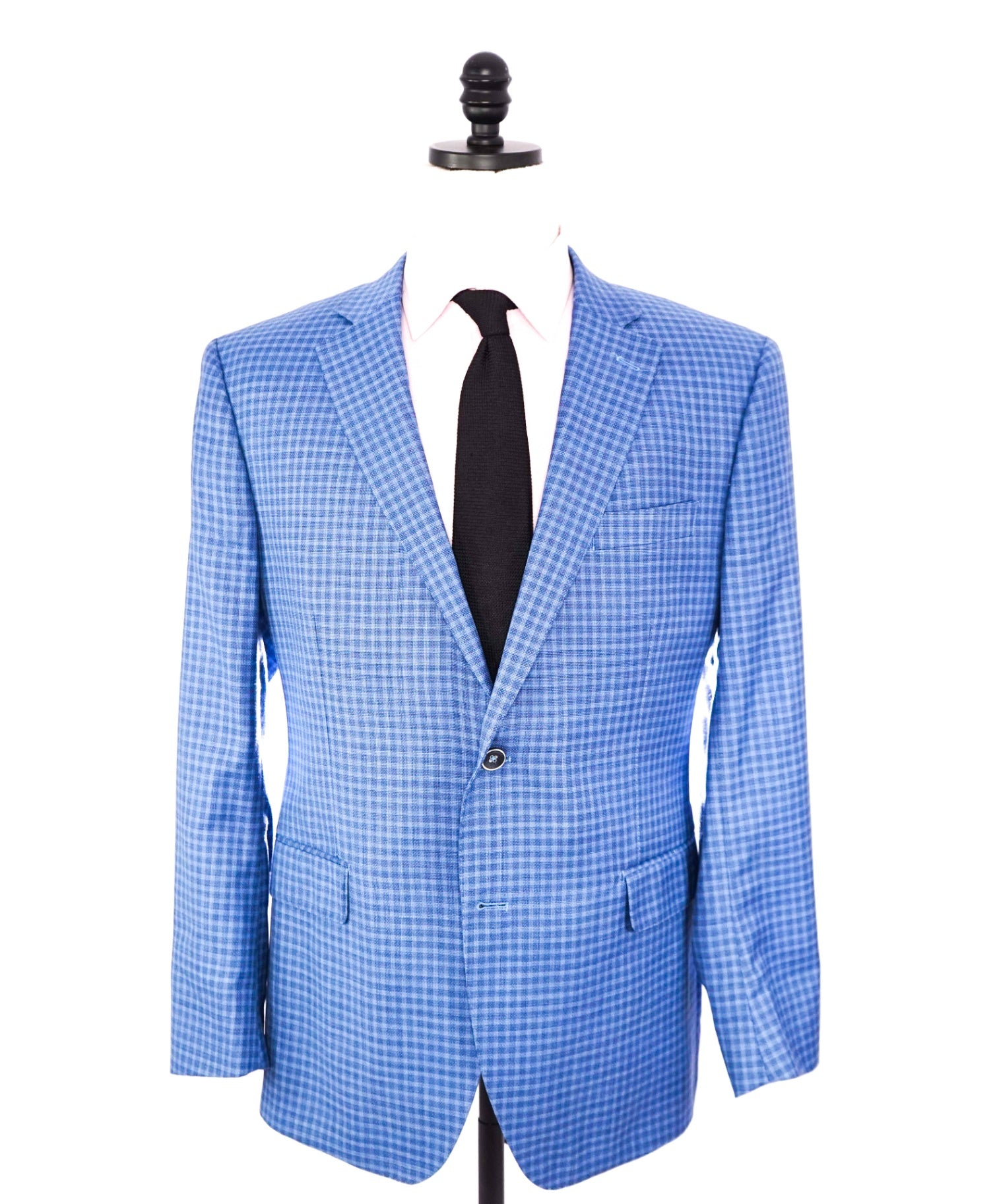$995 ZEGNA For SAKS 5TH AVE - Blue "MODERN FIT" Blazer - 44R