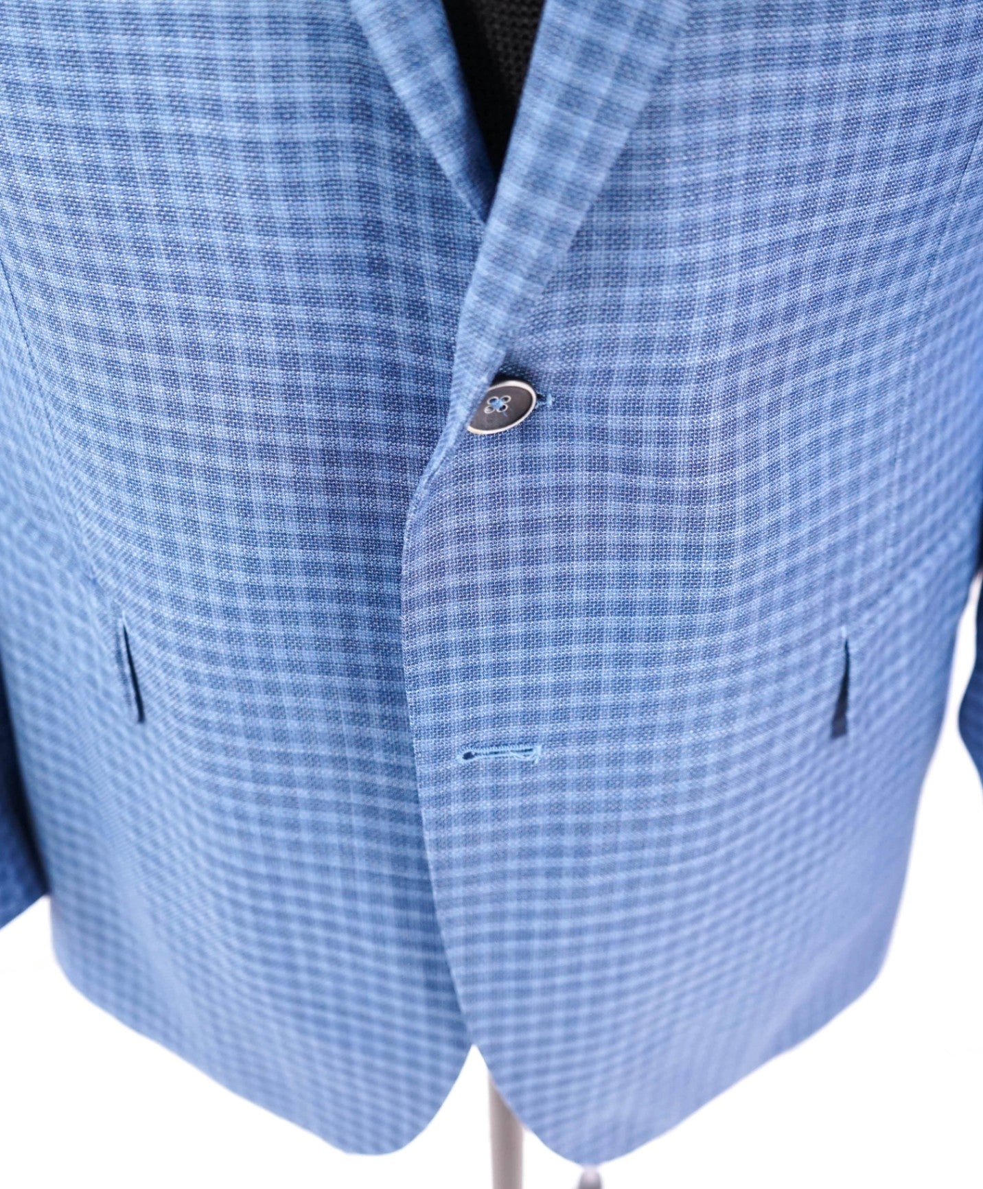 $995 ZEGNA For SAKS 5TH AVE - Blue "MODERN FIT" Blazer - 44R