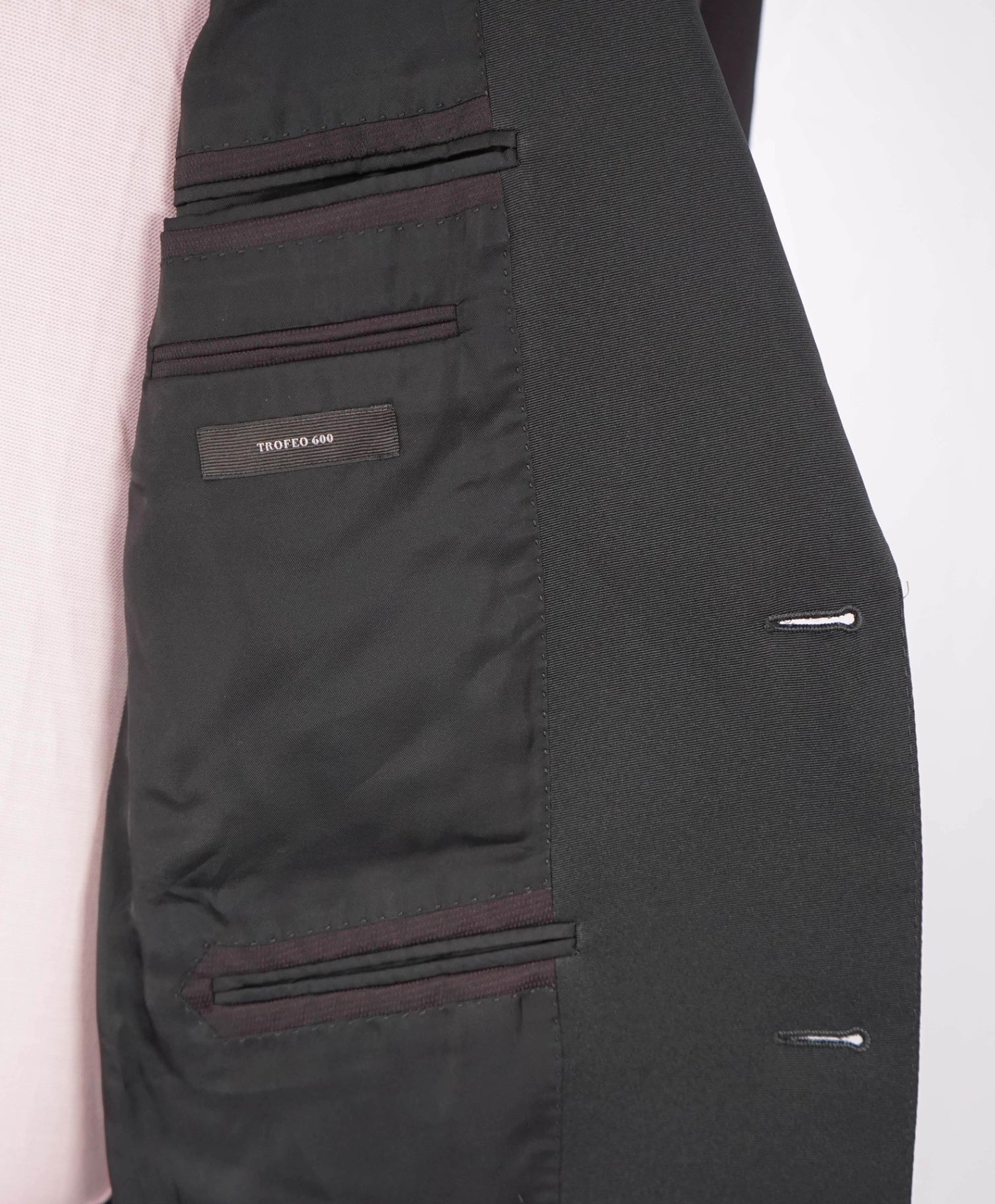 $4,295 ZEGNA - TROFEO 600 "Custom: JOE MANGANIELLO" Tuxedo Jacket-46L