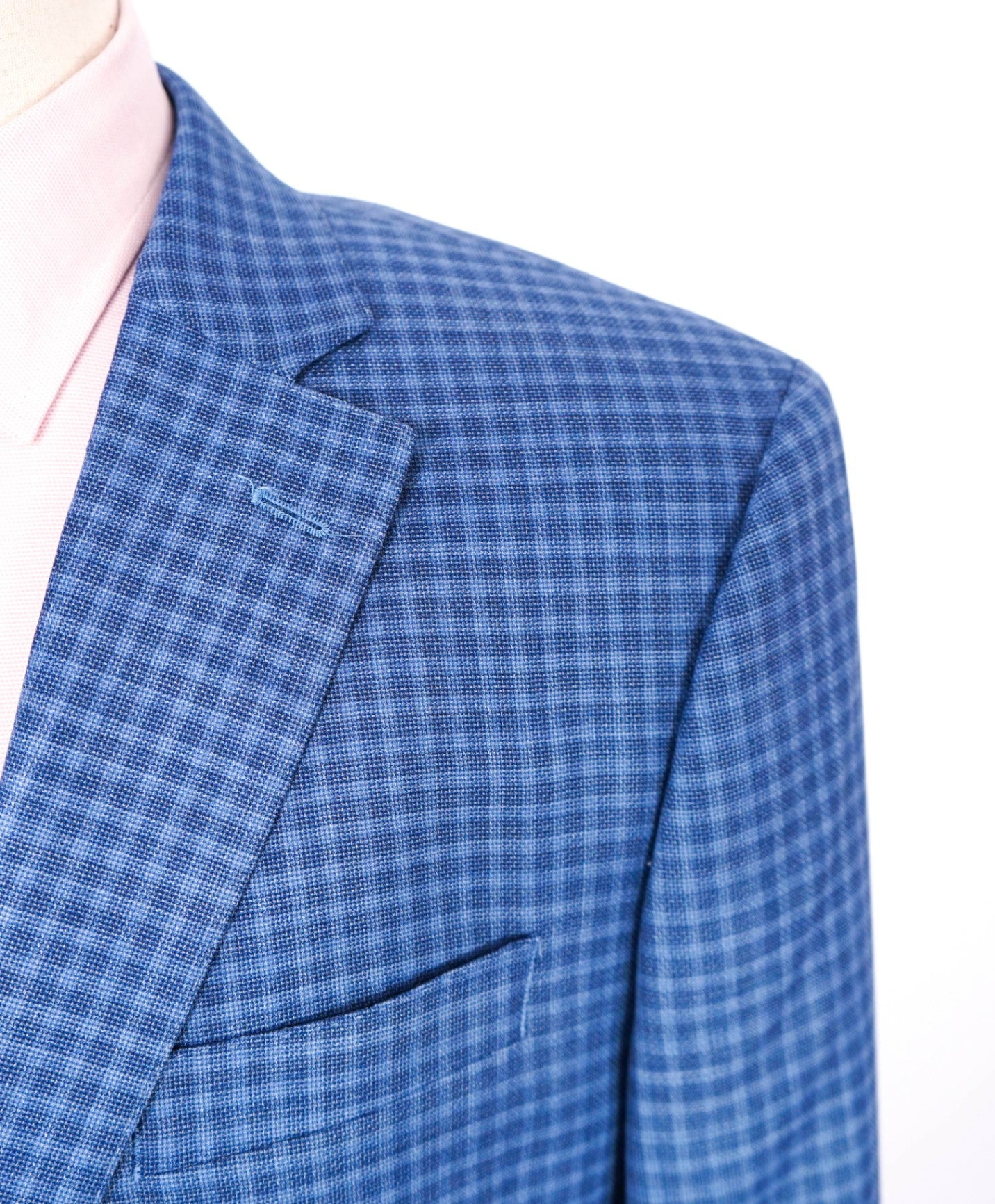 $995 ZEGNA For SAKS 5TH AVE - Blue "MODERN FIT" Blazer - 44R