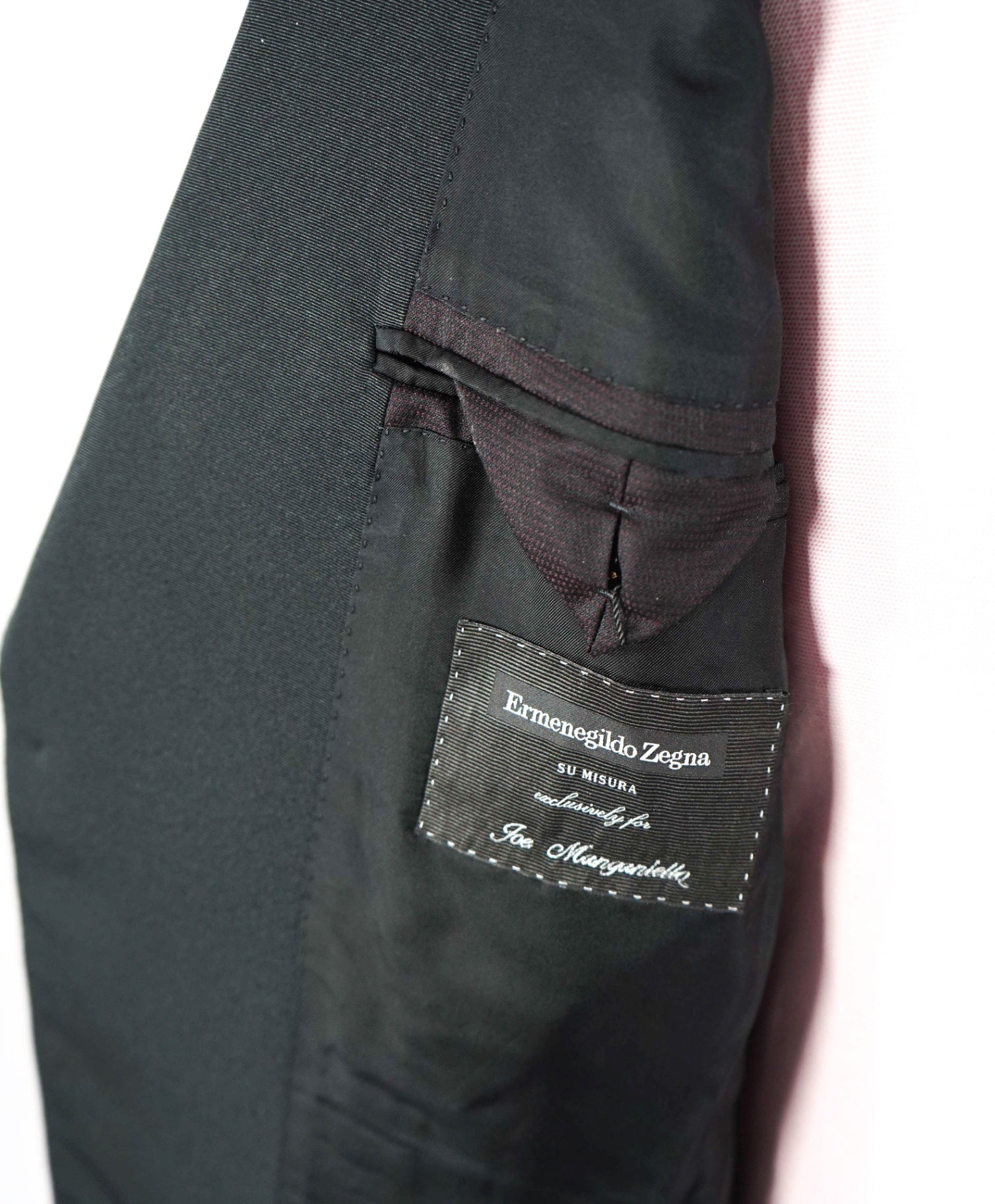 $4,295 ZEGNA - TROFEO 600 "Custom: JOE MANGANIELLO" Tuxedo Jacket-46L