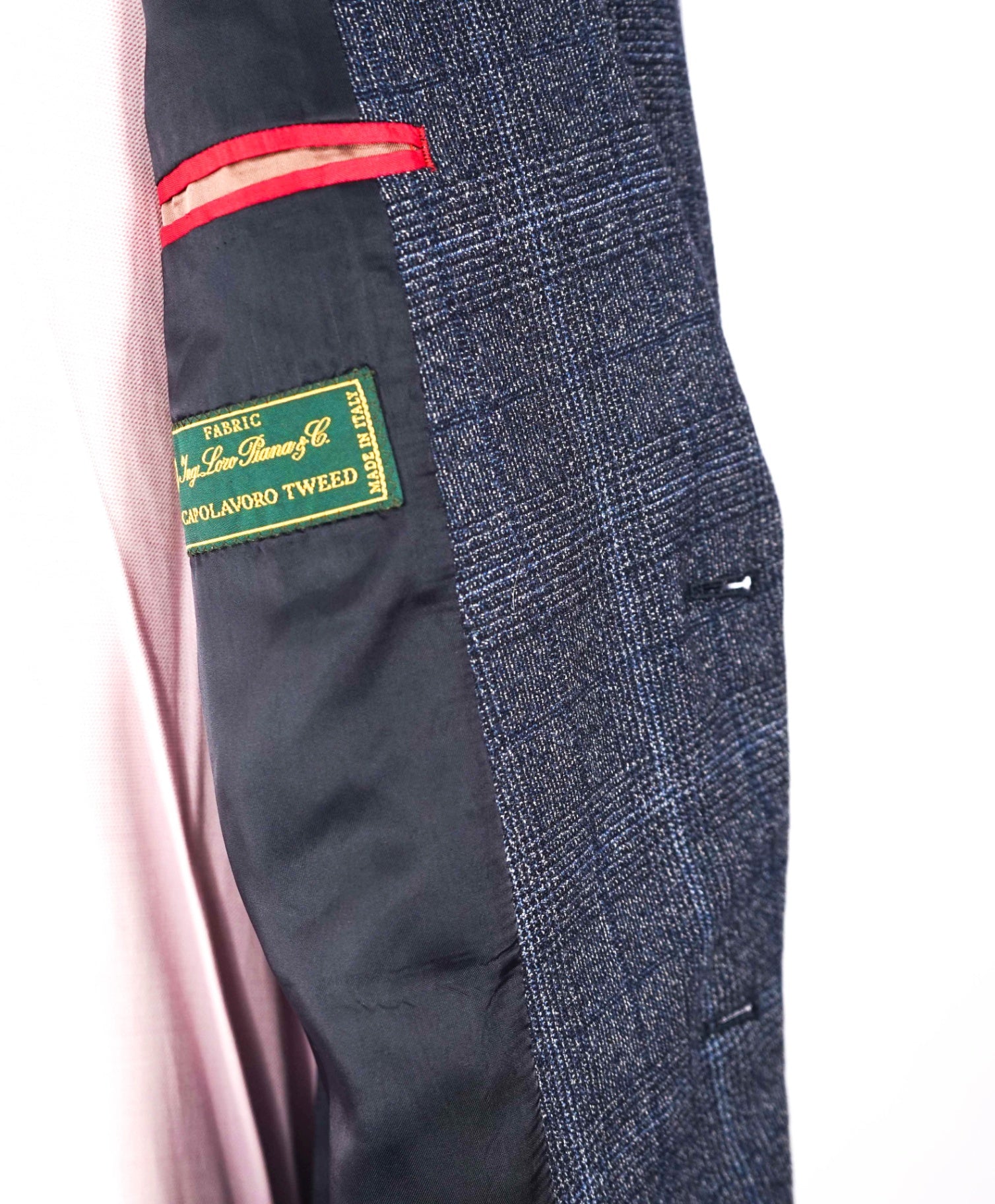 $2,295 PAUL SMITH - Loro Piana "Capolavoro Tweed" Wool Blazer - 44R