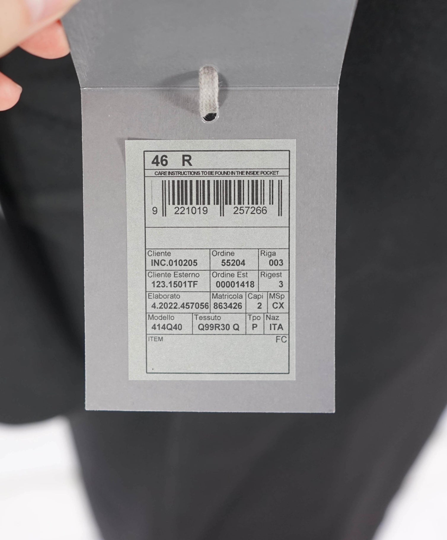 $10,950 TOM FORD - Black Double Breasted Velvet 100% Cashmere Top Coat - 36R