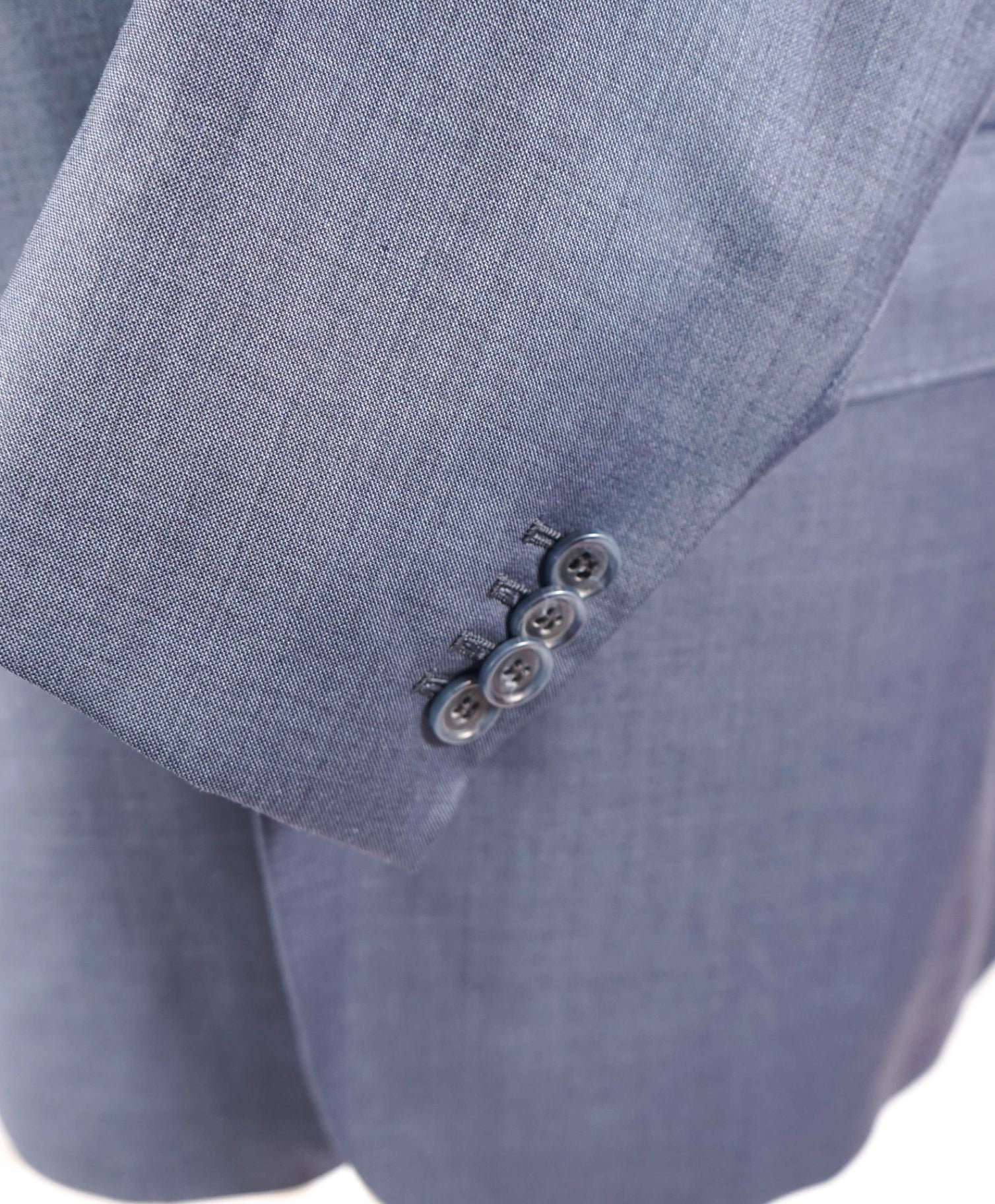 $5,950 DAVID AUGUST - *Made For MLBs Brandon League* Pastel Blue Suit - 42R