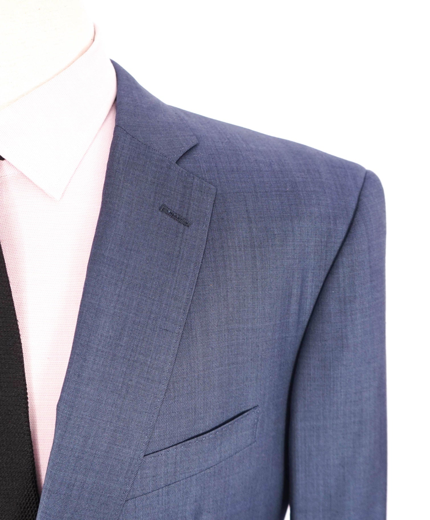 $5,950 DAVID AUGUST - *Made For MLBs Brandon League* Pastel Blue Suit - 42R