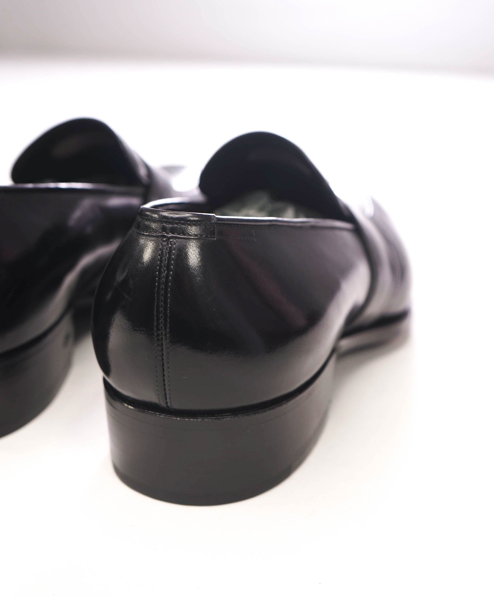 $1,790 TOM FORD - Black Leather Loafers - US 8 EEE (7.5TF)