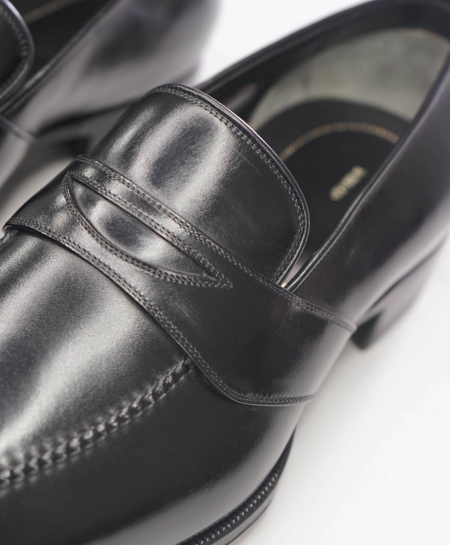 $1,790 TOM FORD - Black Leather Loafers - US 7.5 EE (7TF)
