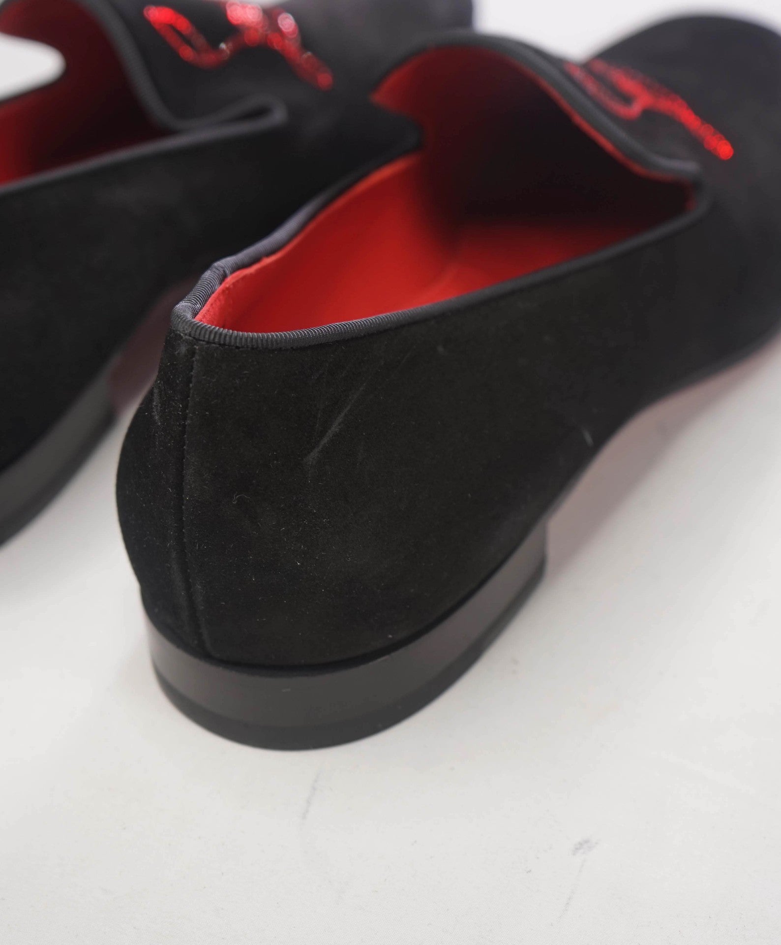 $1,100 CHRISTIAN LOUBOUTIN - *Dandelion Strass* Crystal Loafers - 13.5 (46.5EU)