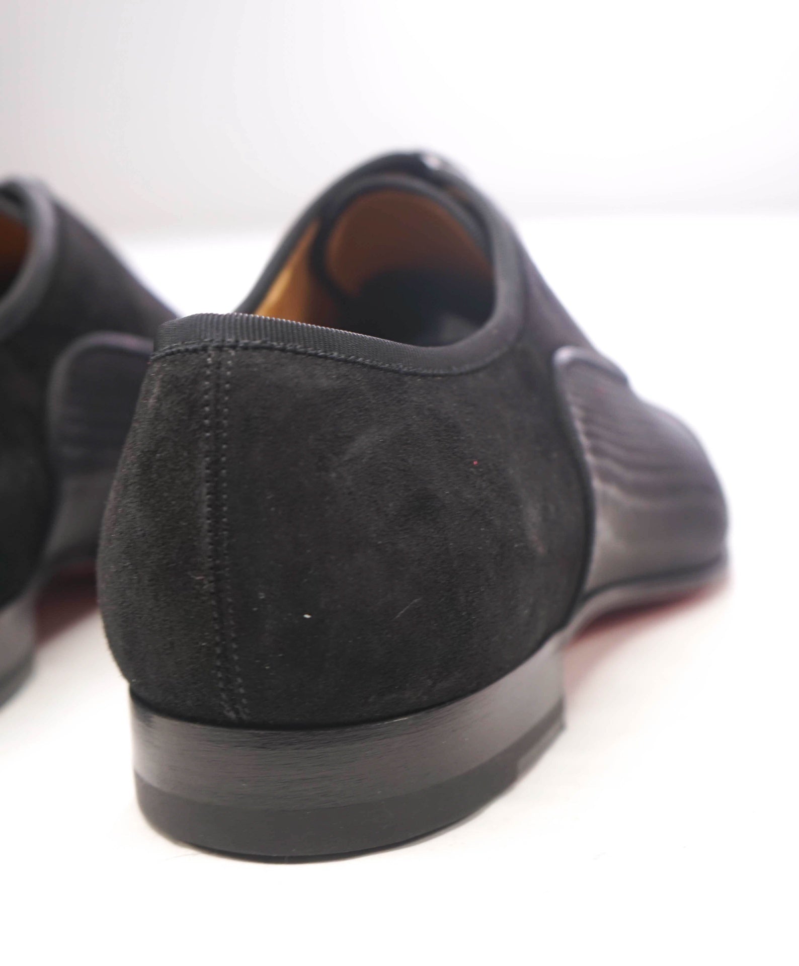 $1,050 CHRISTIAN LOUBOUTIN - *GREGGO* Black Oxfords US 7 (40EU)