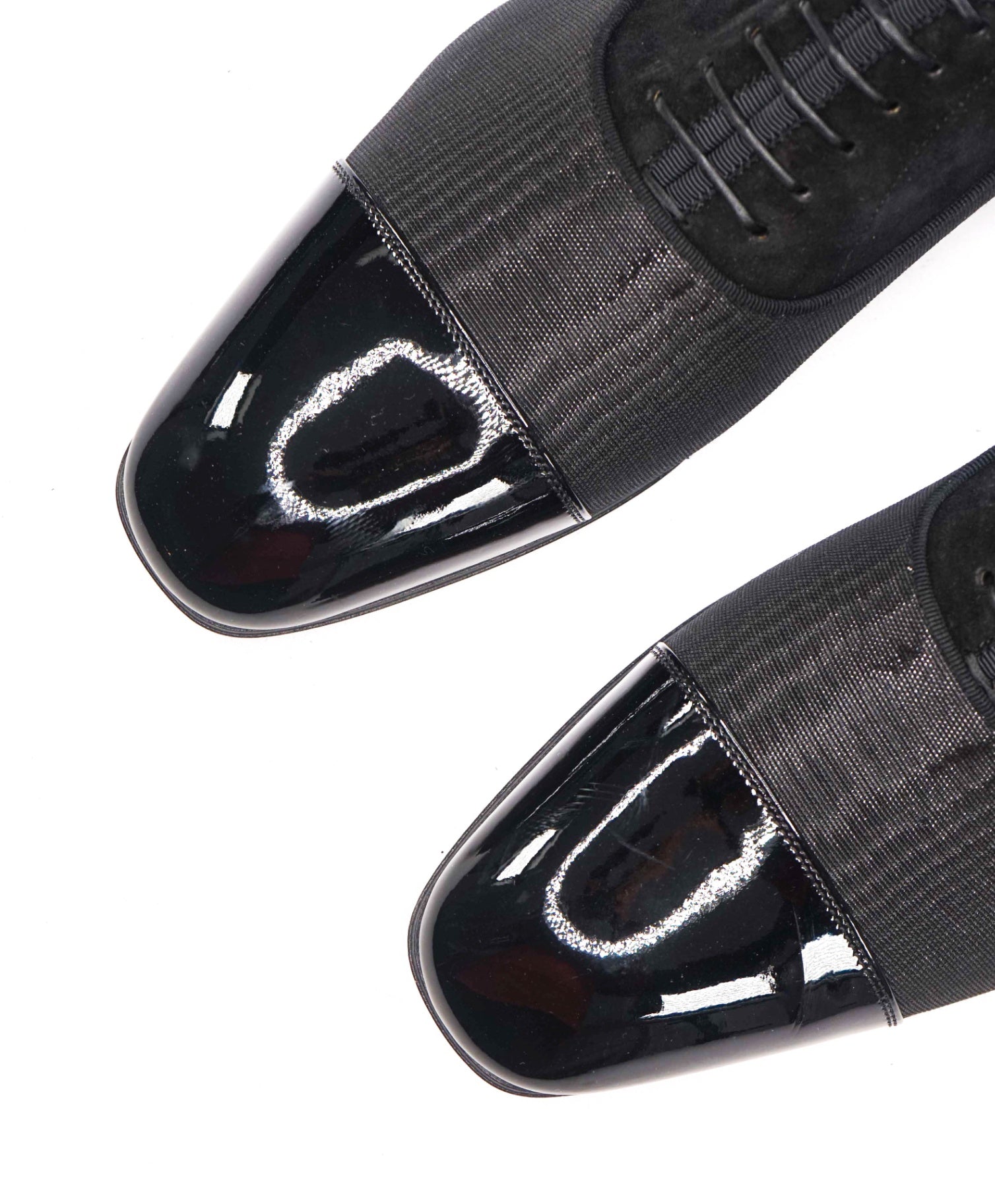 $1,050 CHRISTIAN LOUBOUTIN - *GREGGO* Black Oxfords US 7 (40EU)