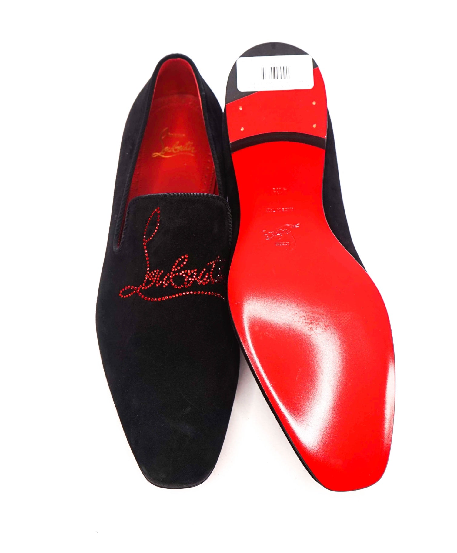 $1,100 CHRISTIAN LOUBOUTIN - *Dandelion Strass* Crystal Loafers - 8.5 (41.5EU)