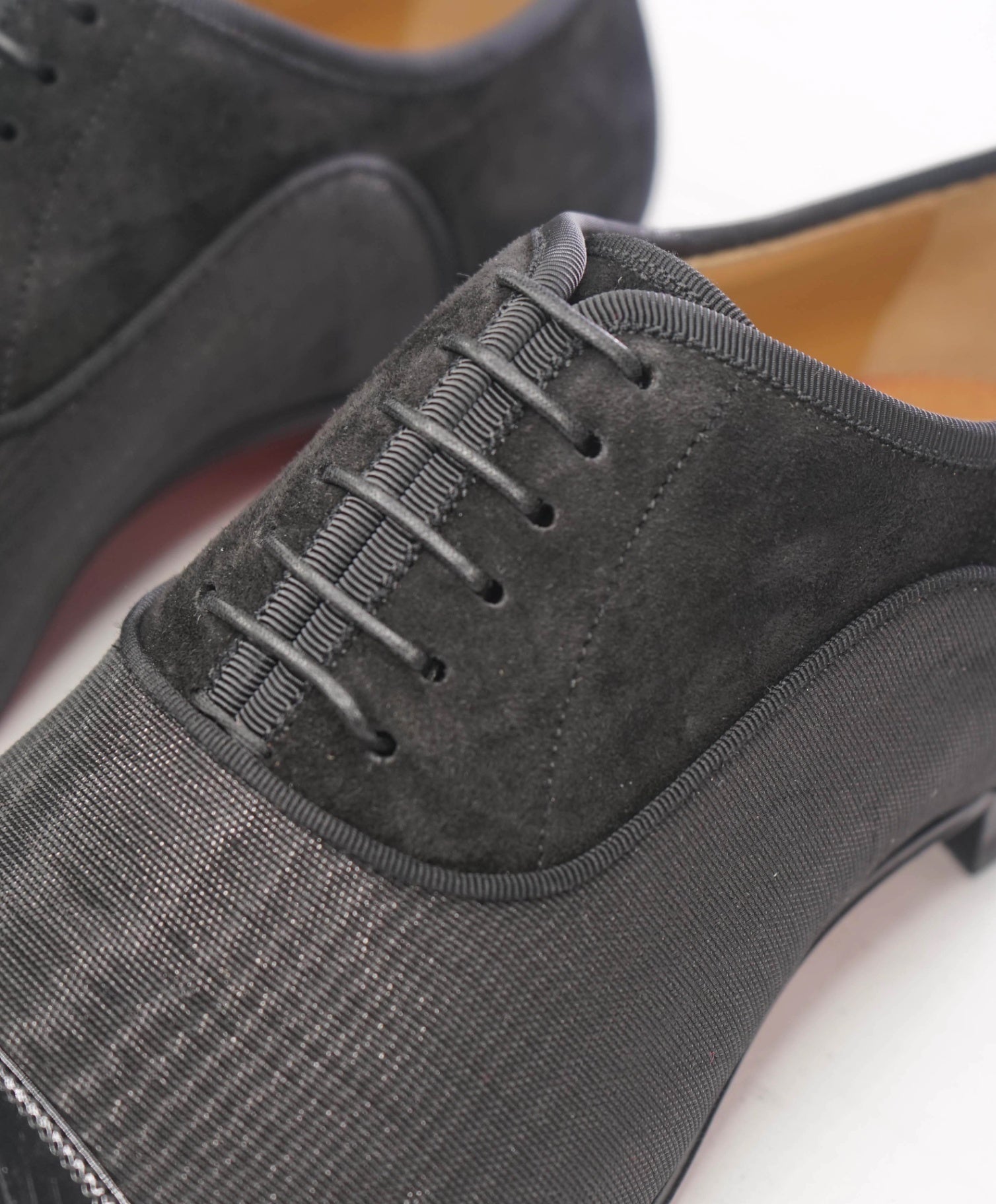 $1,050 CHRISTIAN LOUBOUTIN - *GREGGO* Black Oxfords US 7 (40EU)