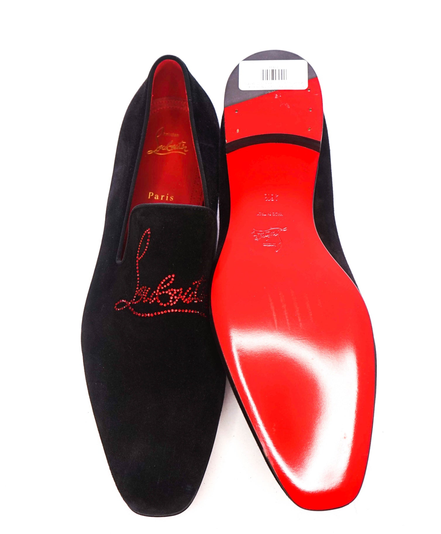 $1,100 CHRISTIAN LOUBOUTIN - *Dandelion Strass* Crystal Loafers - 13.5 (46.5EU)